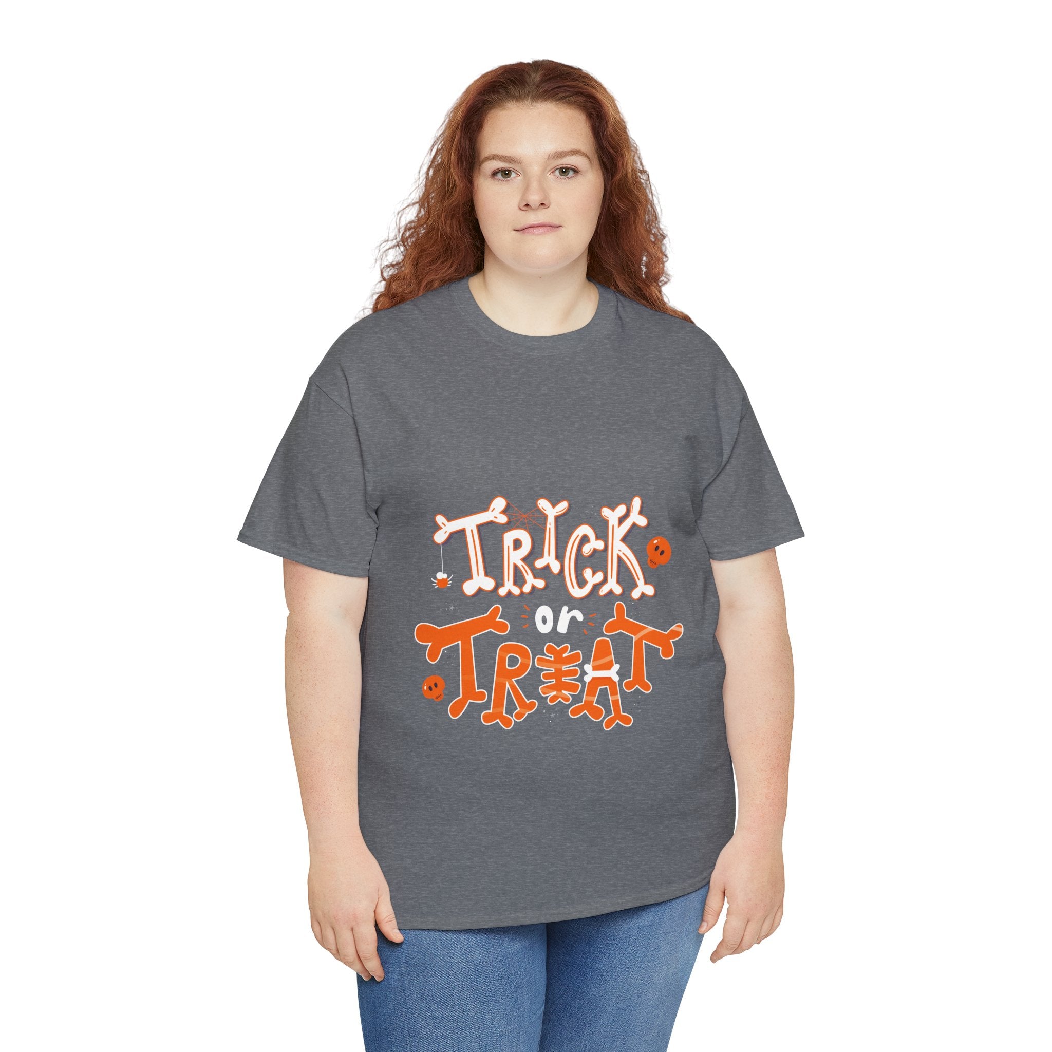 Halloween Trick or Treat | Unisex Heavy Cotton Tee