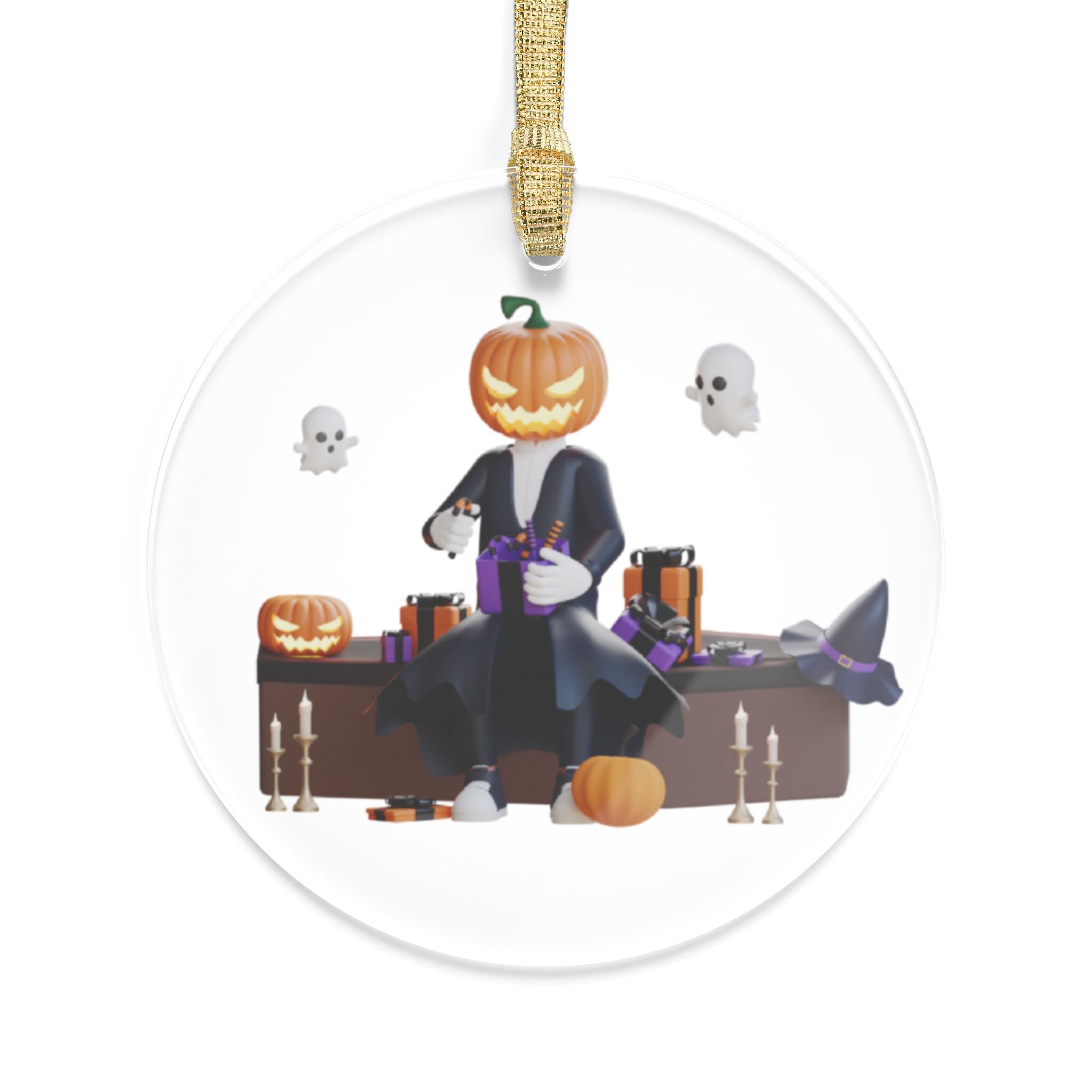 Pumpkin King’s Halloween Gifts | Acrylic Ornaments