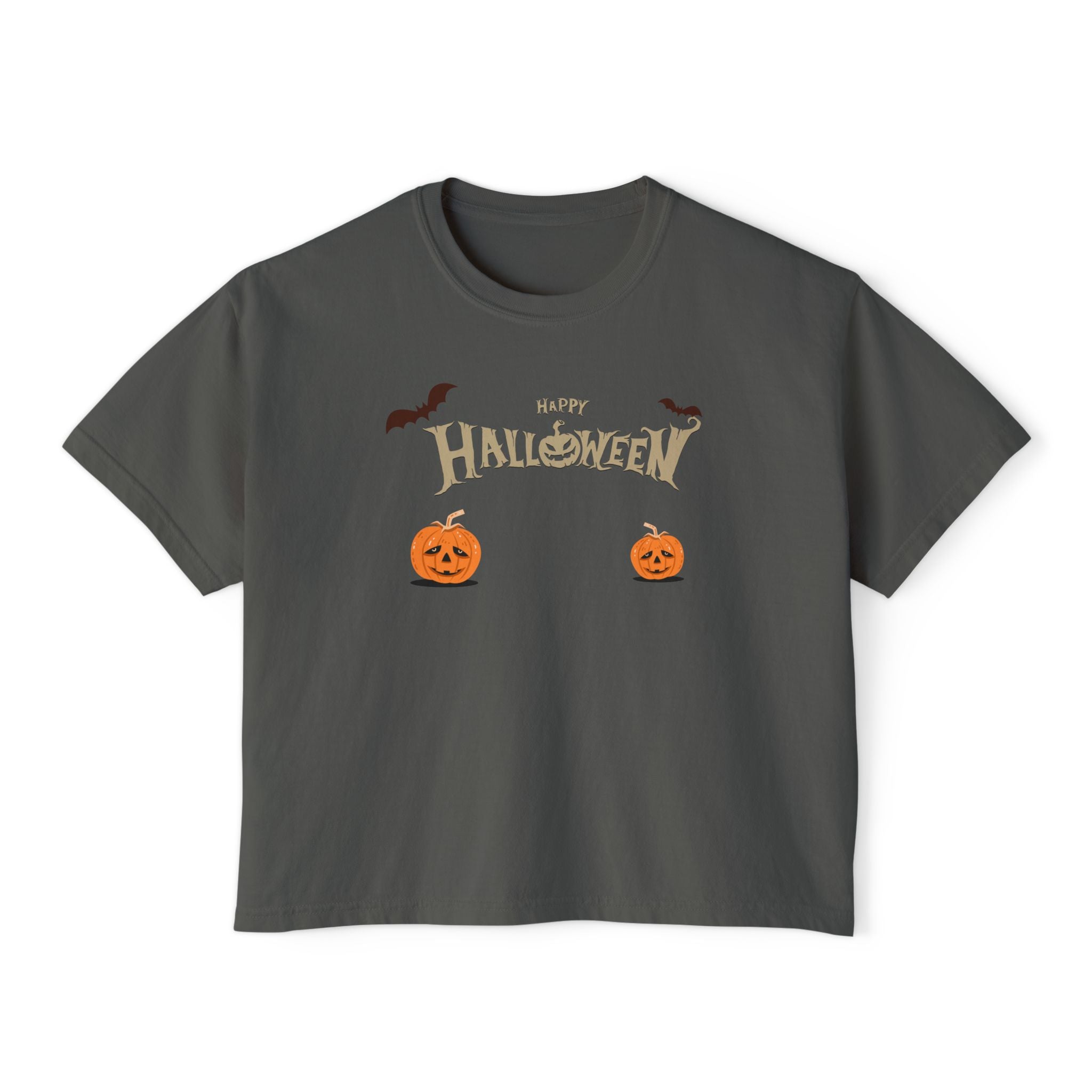 Halloween with Pumpkins | Women's Boxy Tee