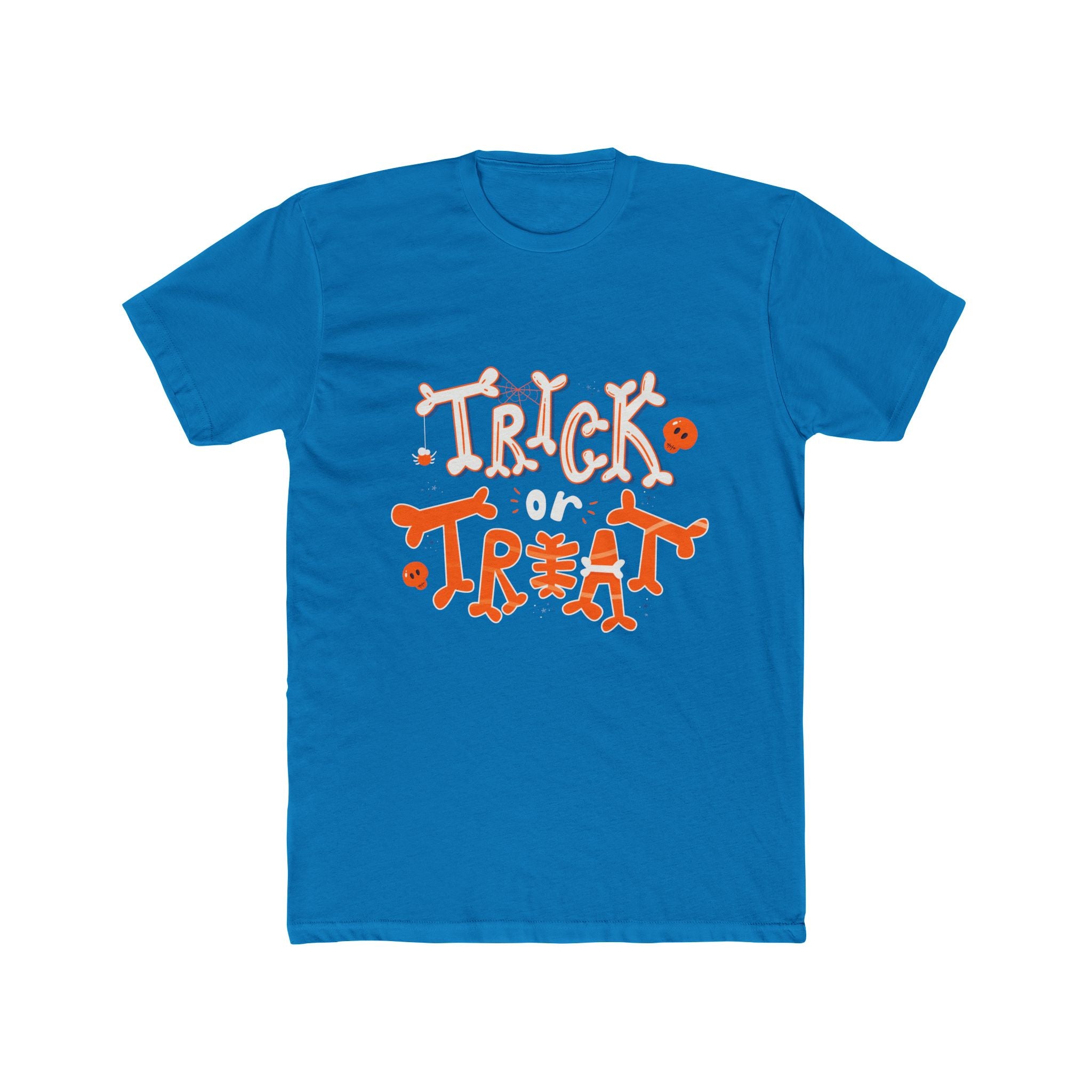 Halloween Trick or Treat | Unisex Cotton Crew Tee