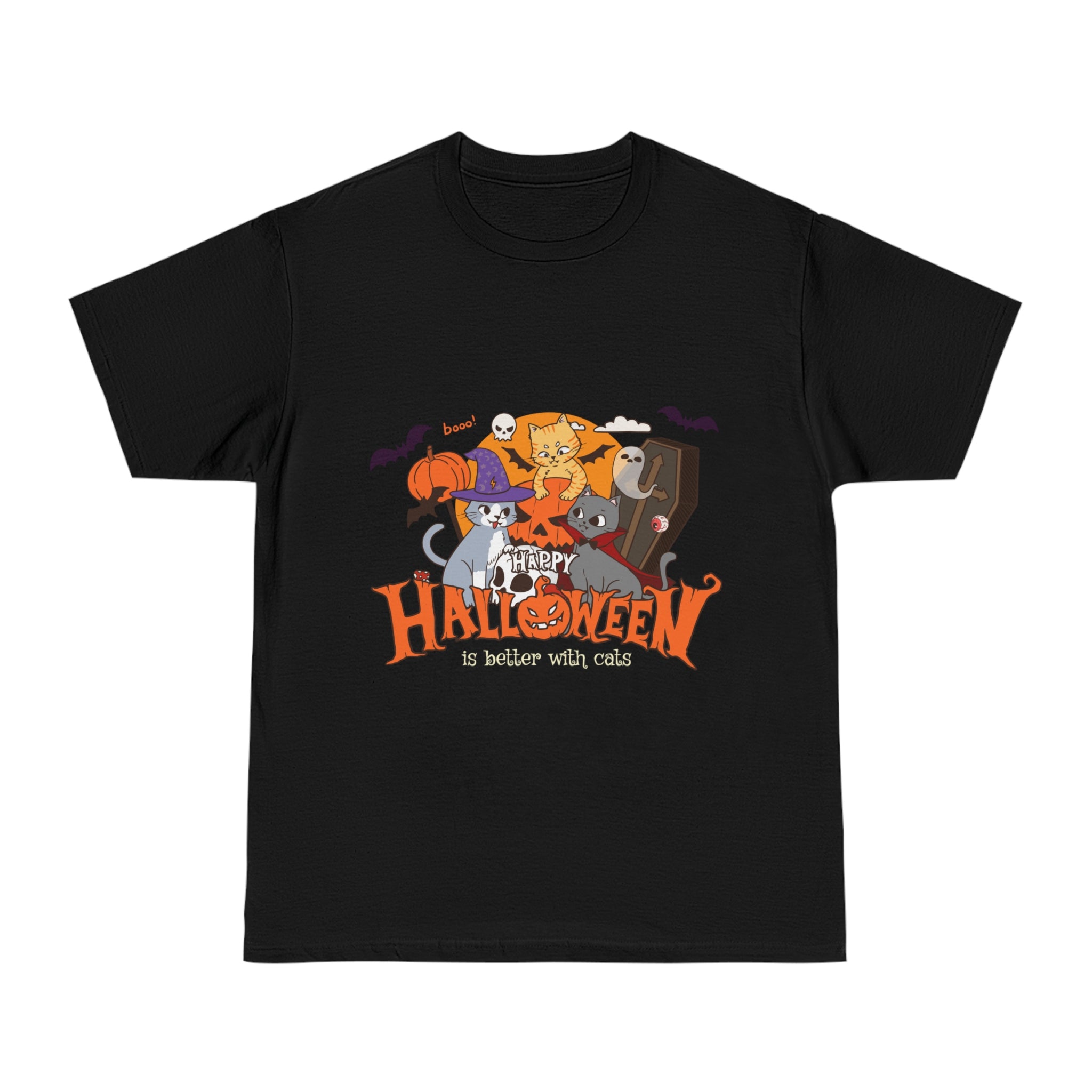 Halloween is Better with Cats | Unisex Hammer™ T-shirt
