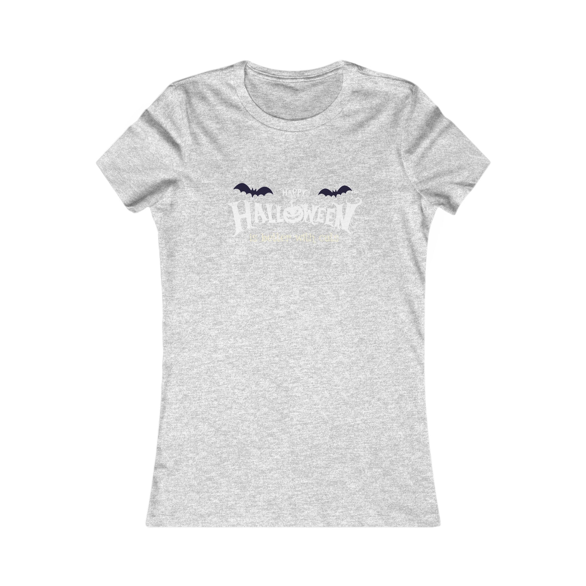Halloween with Witch's Cats | Women's Favorite Tee