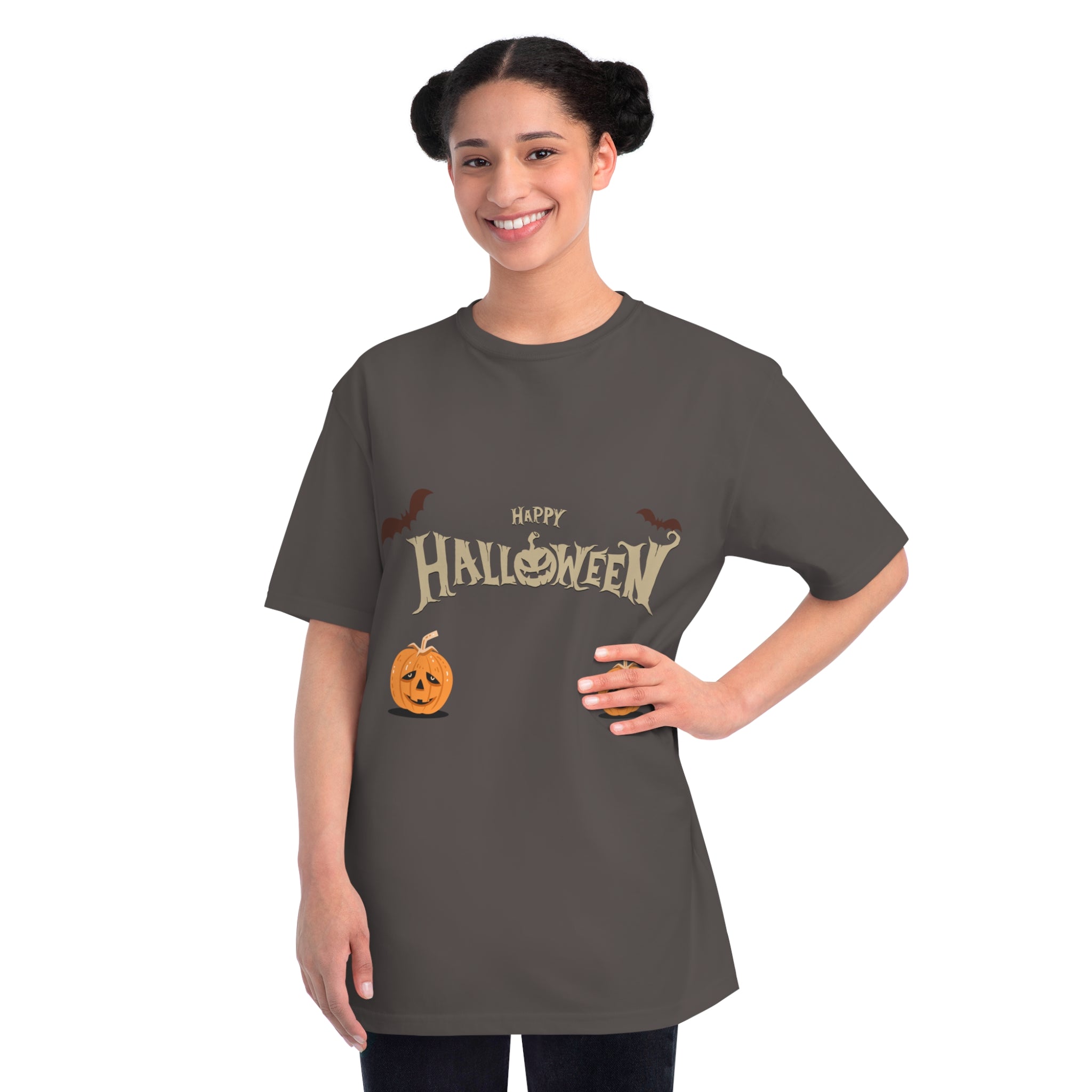 Halloween with Pumpkins | Organic Unisex Classic T-Shirt