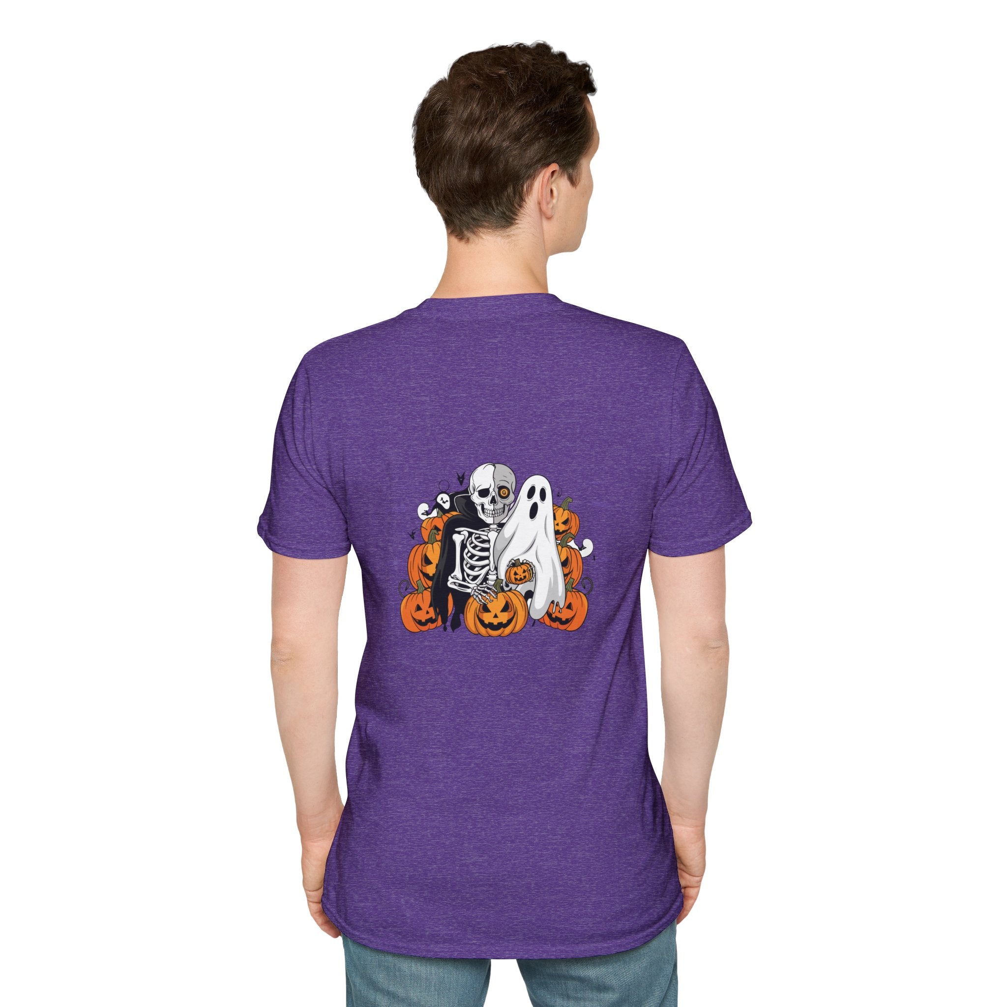 Halloween with Bats | Unisex Softstyle T-Shirt