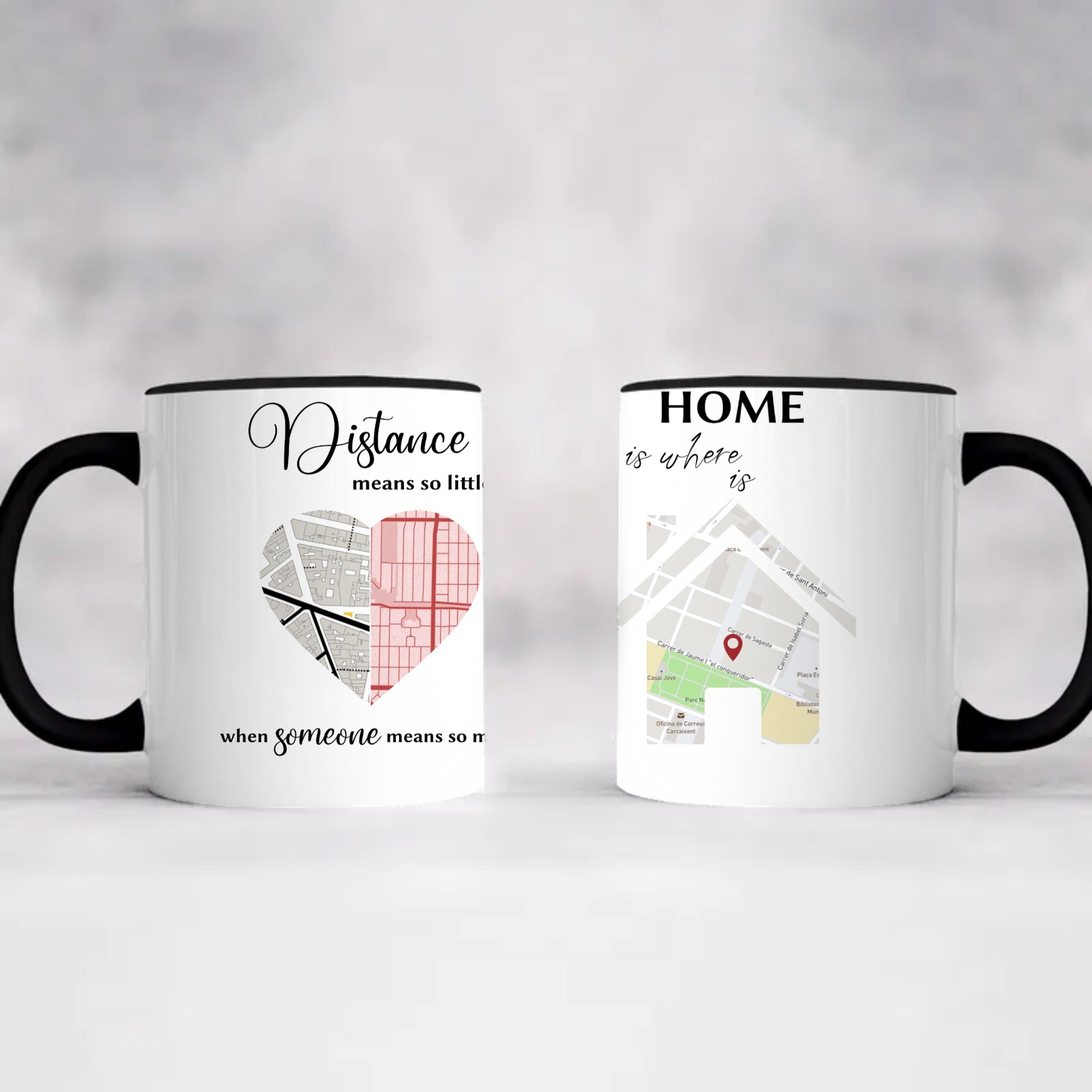 Home is Where is | Accent Coffee Mug