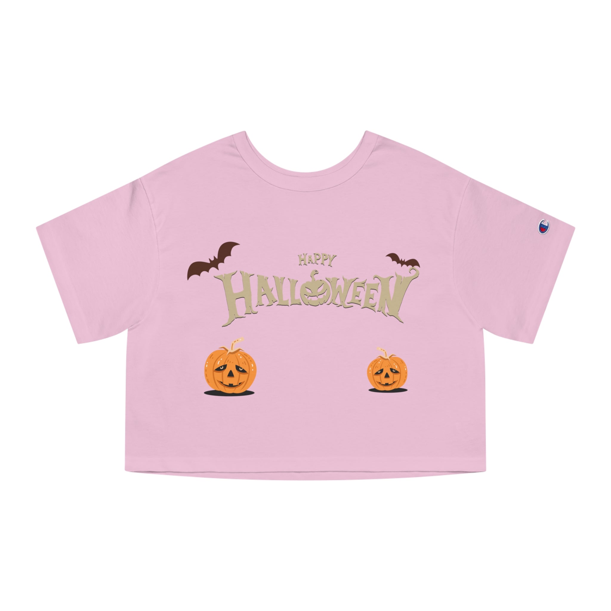 Halloween with Pumpkins | Champion Women's Heritage Cropped T-Shirt