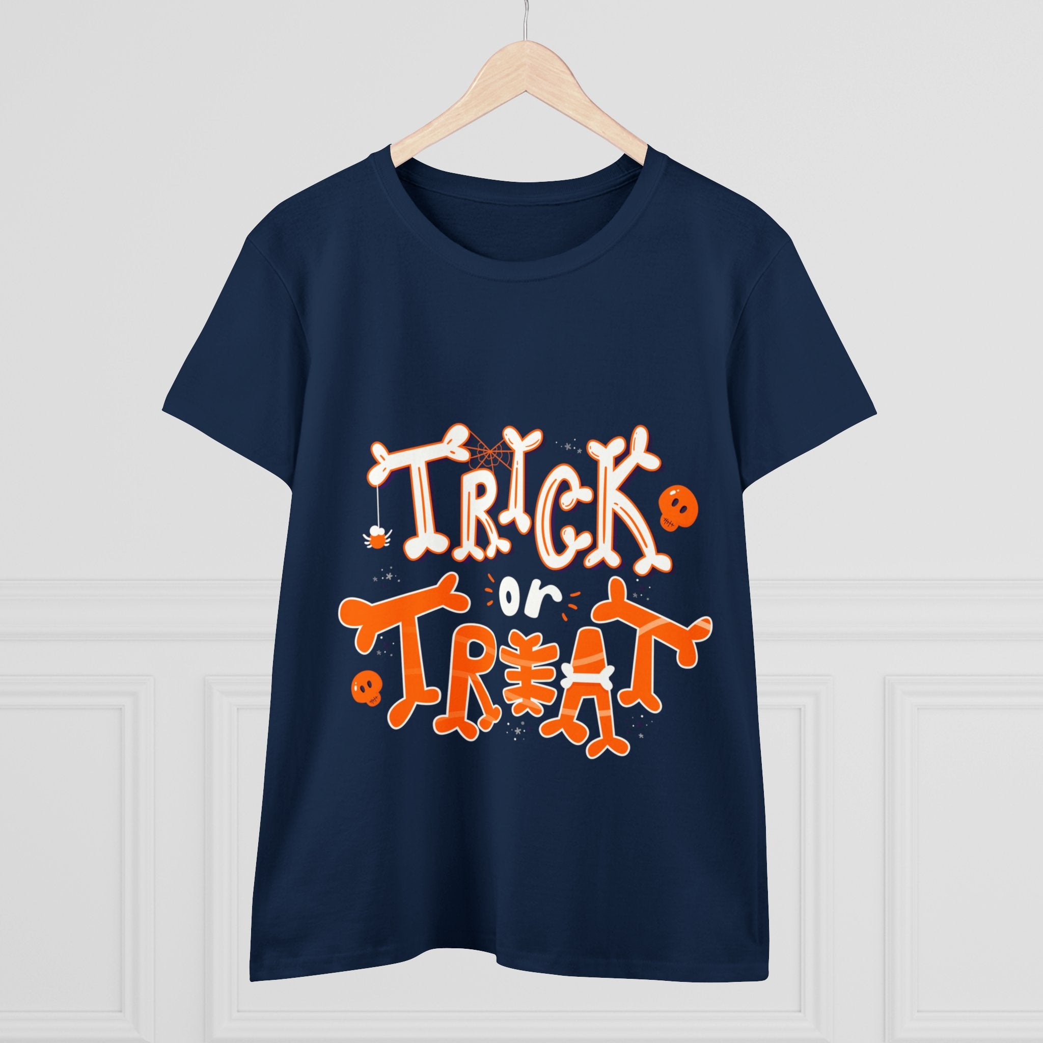 Halloween Trick or Treat | Women's Midweight Cotton Tee