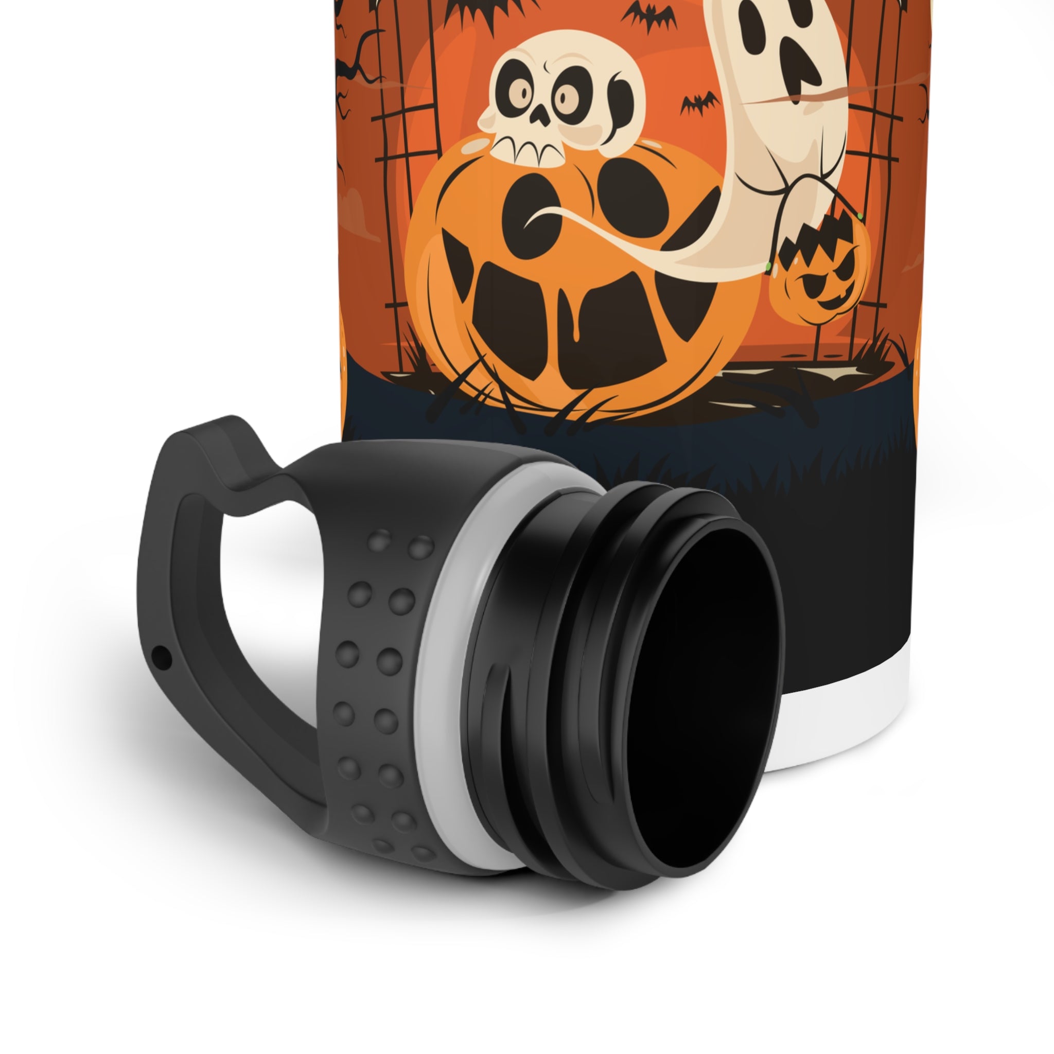 Happy Halloween with Pumpkin | Stainless Steel Water Bottle