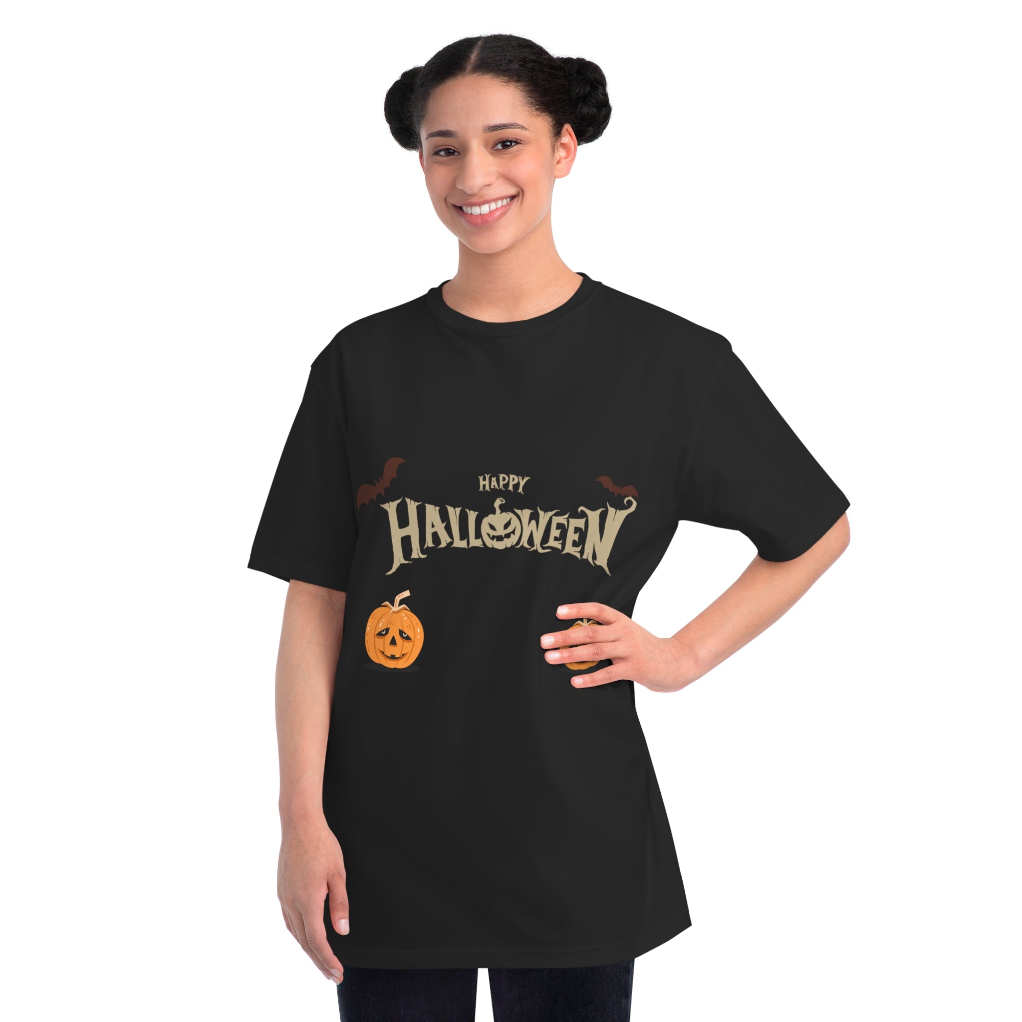 Halloween with Pumpkins | Organic Unisex Classic T-Shirt