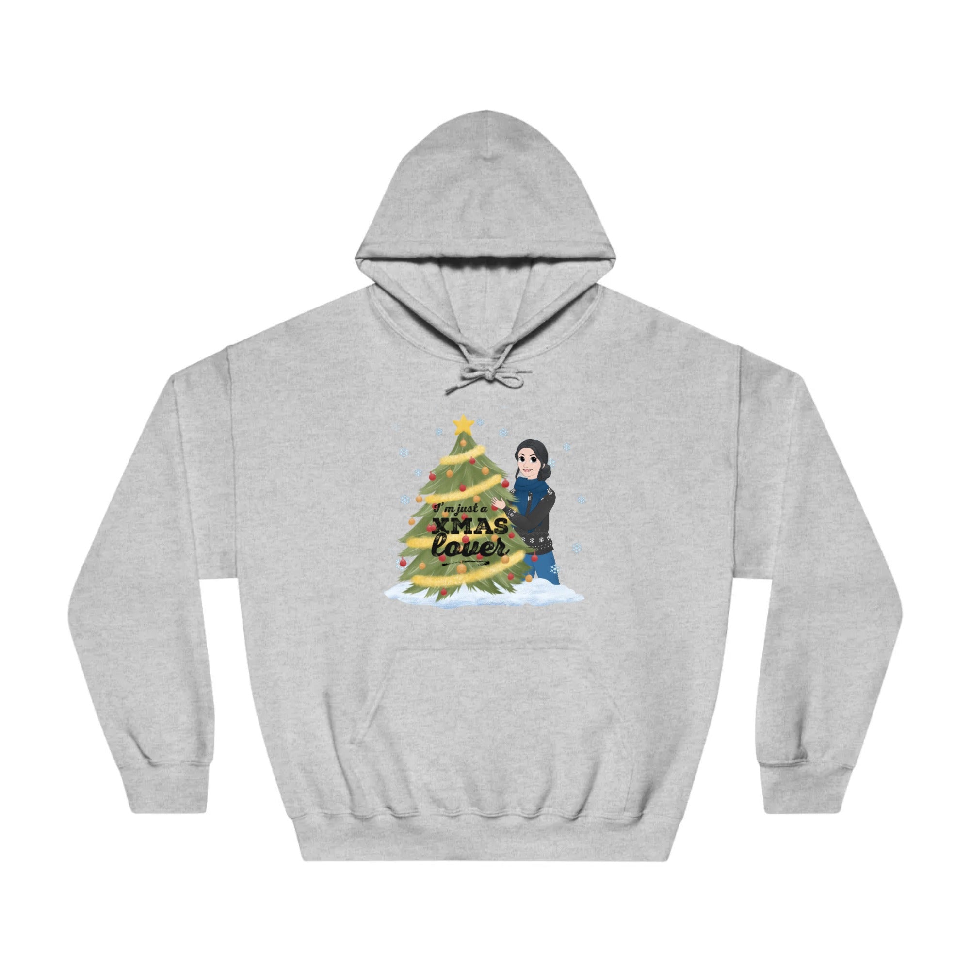 I'm just a XMAS lover | Unisex Dry Blend Hooded Sweatshirt