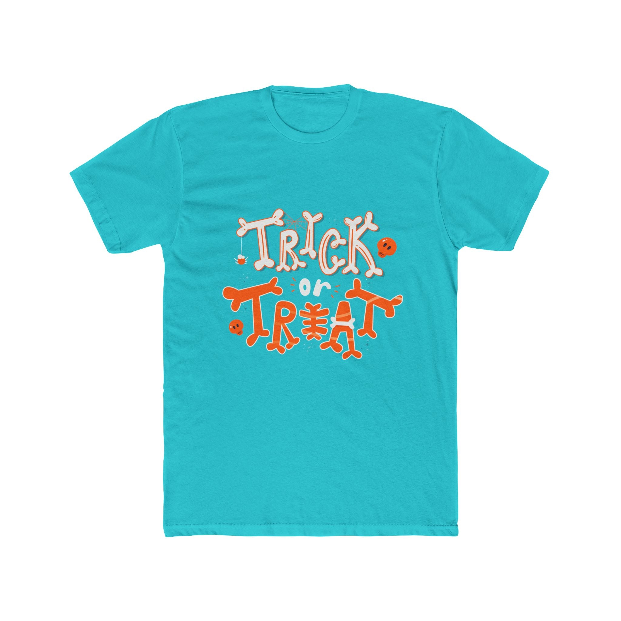 Halloween Trick or Treat | Unisex Cotton Crew Tee