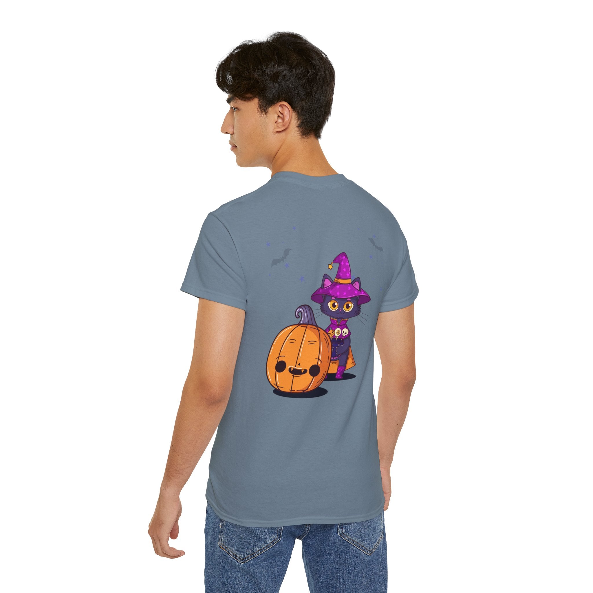 Halloween with Witch's Cats | Unisex Ultra Cotton Tee