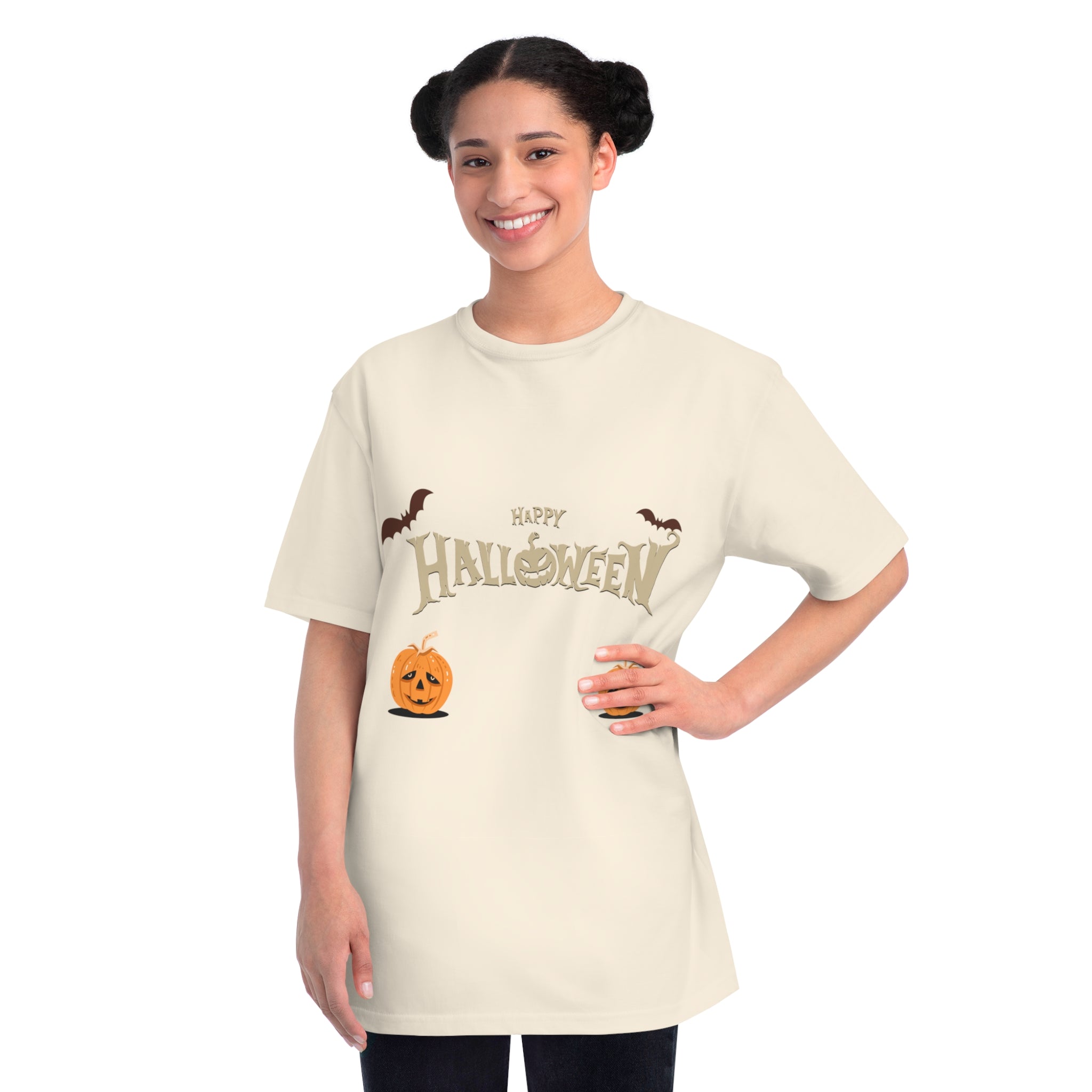 Halloween with Pumpkins | Organic Unisex Classic T-Shirt