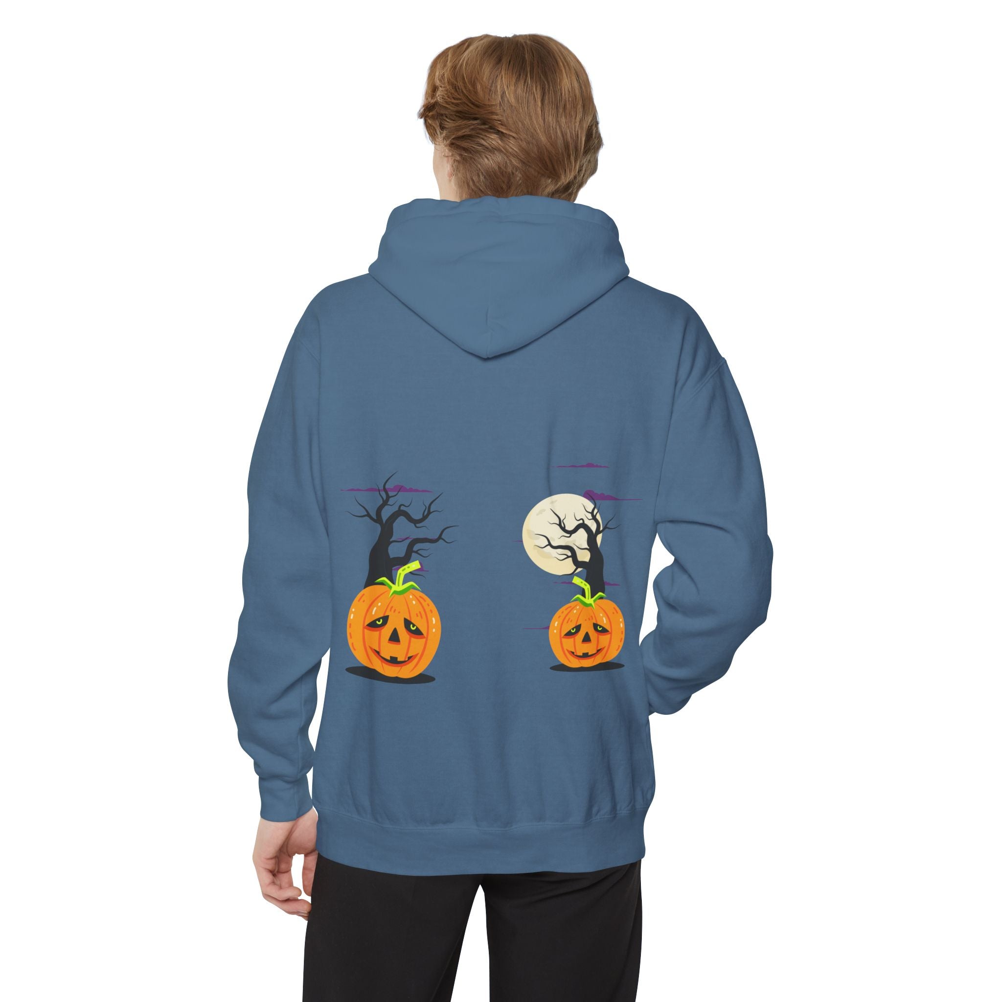 Halloween is Better with Cats | Unisex Garment-Dyed Hoodie