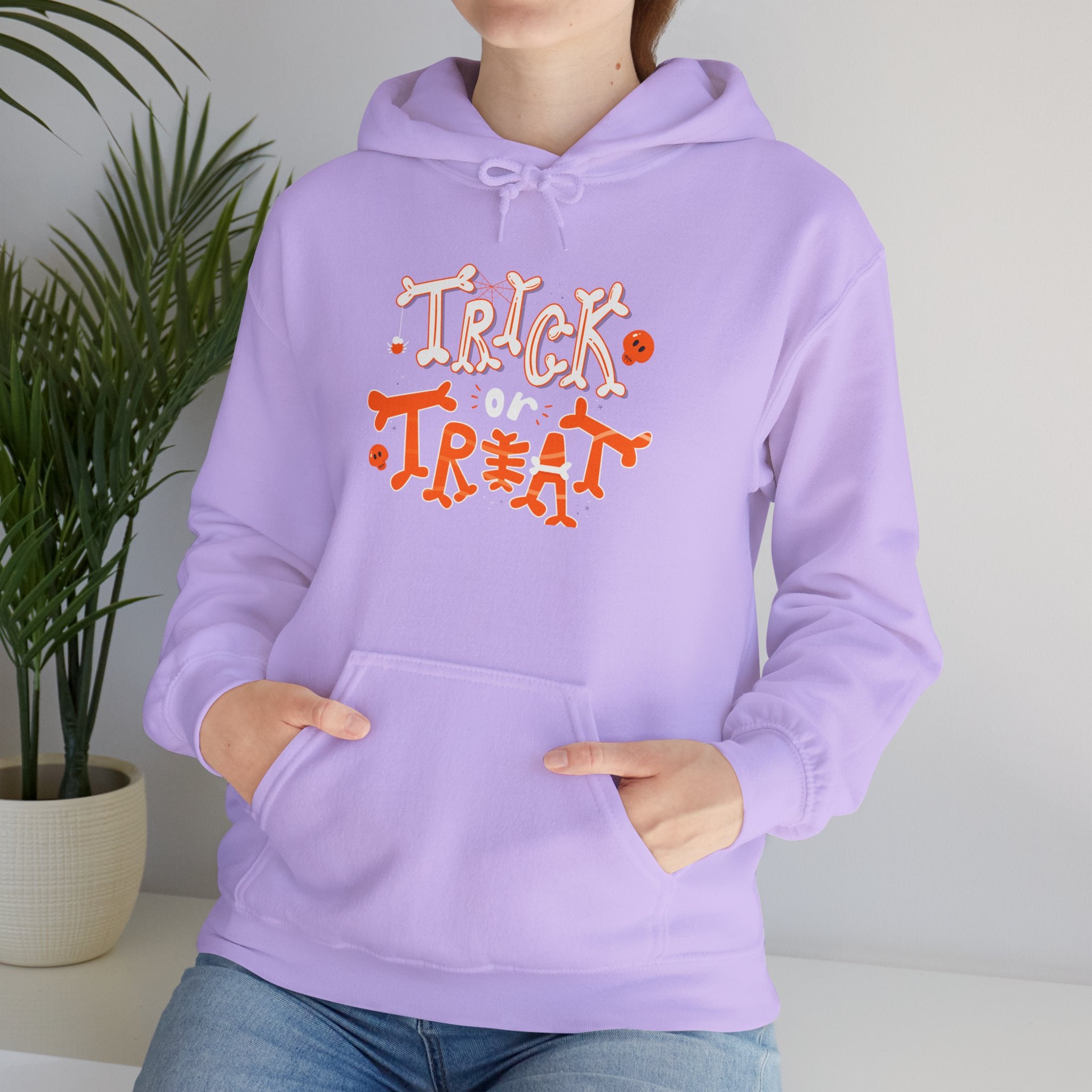 Halloween Trick or Treat  | Unisex Heavy Blend Hooded Sweatshirt