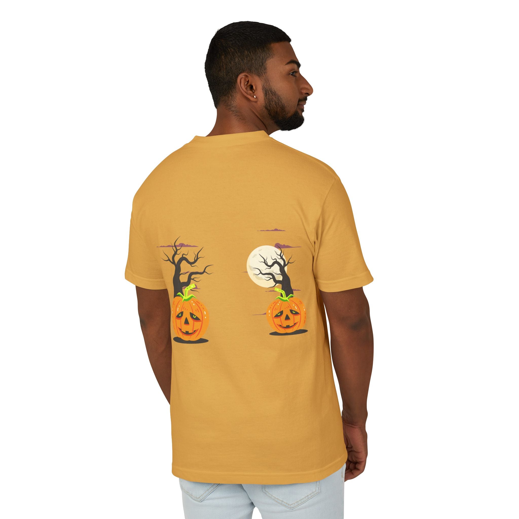Halloween is Better with Cats | Unisex Garment-Dyed Heavyweight Cotton Tee