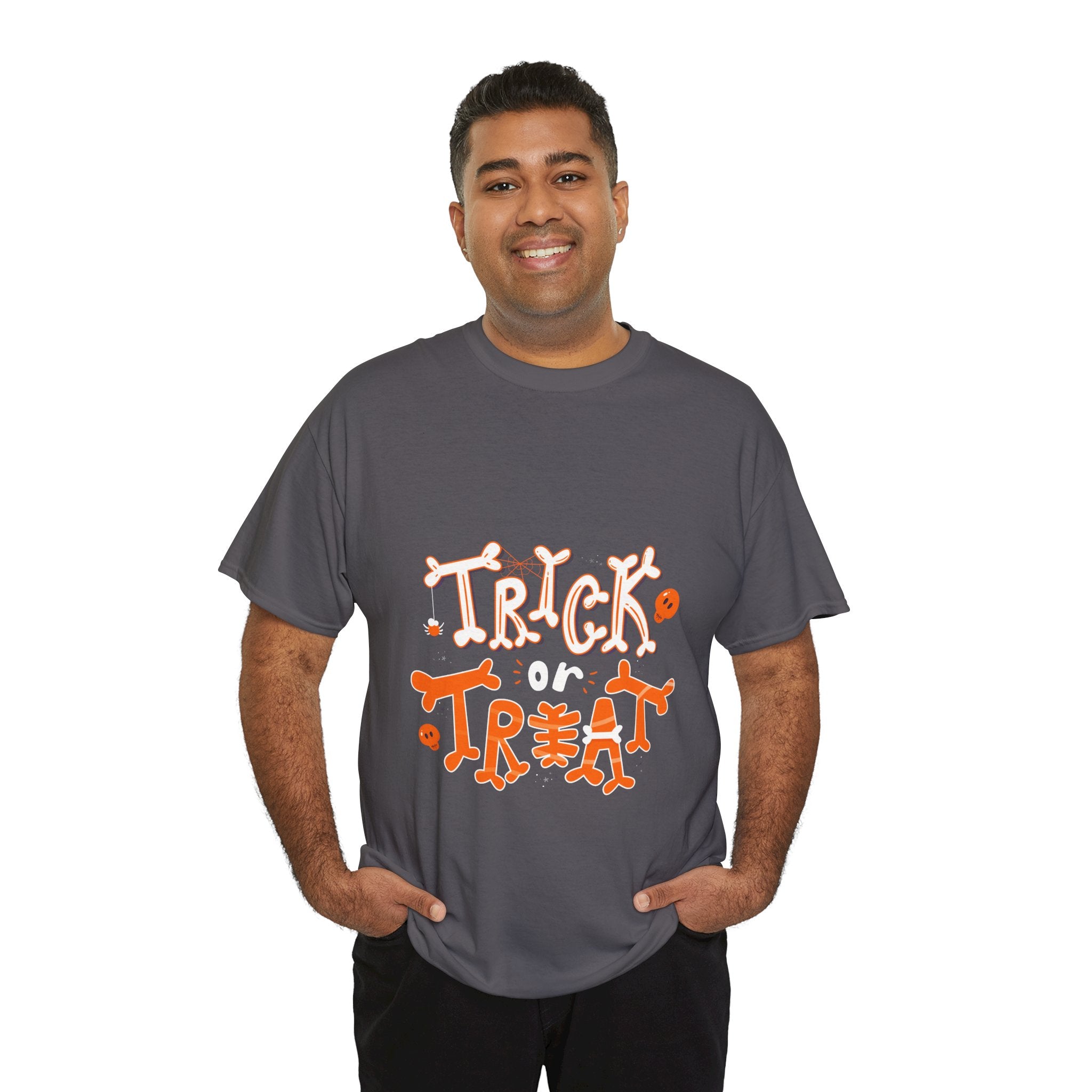 Halloween Trick or Treat | Unisex Heavy Cotton Tee