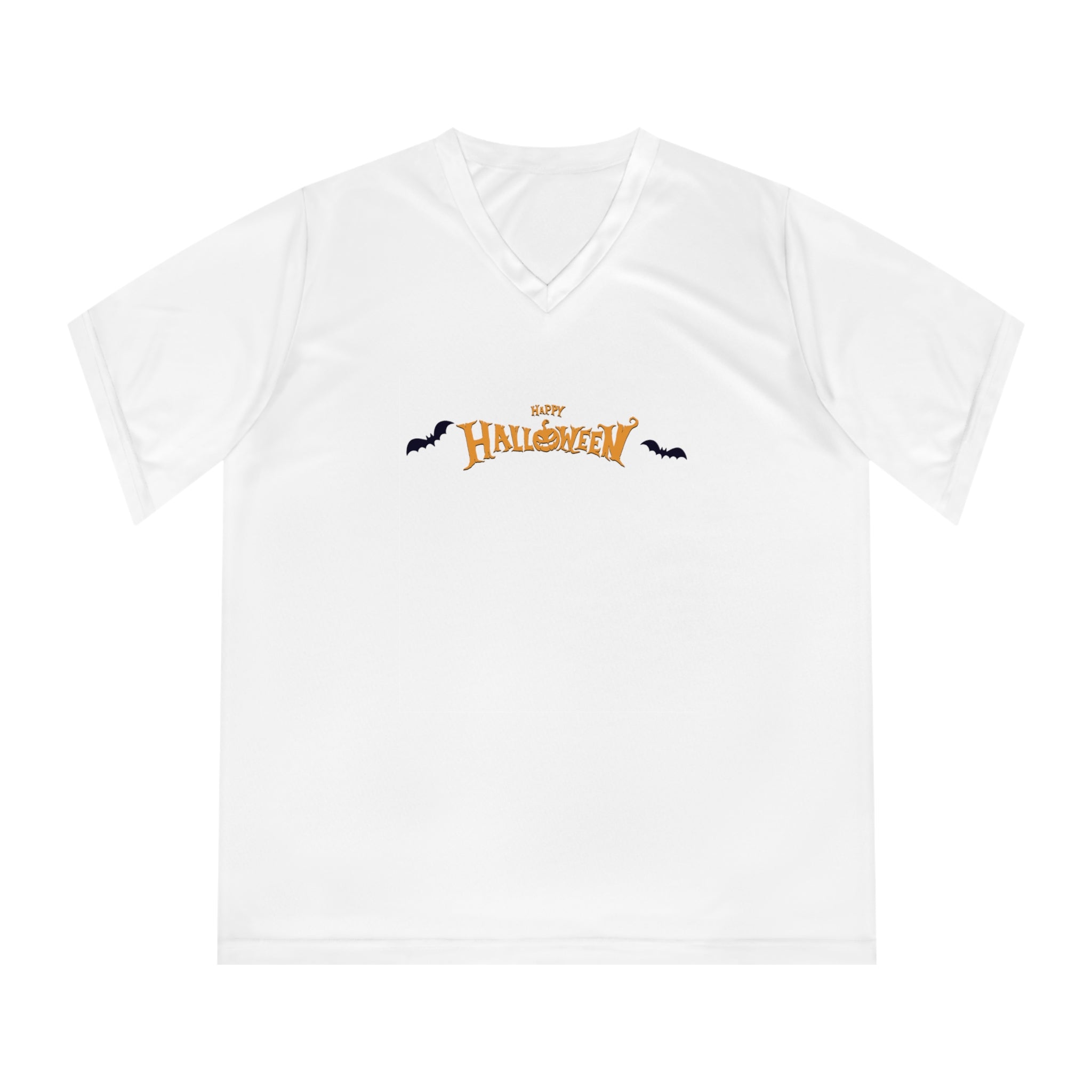 Halloween with Bats | Women's Performance V-Neck T-Shirt