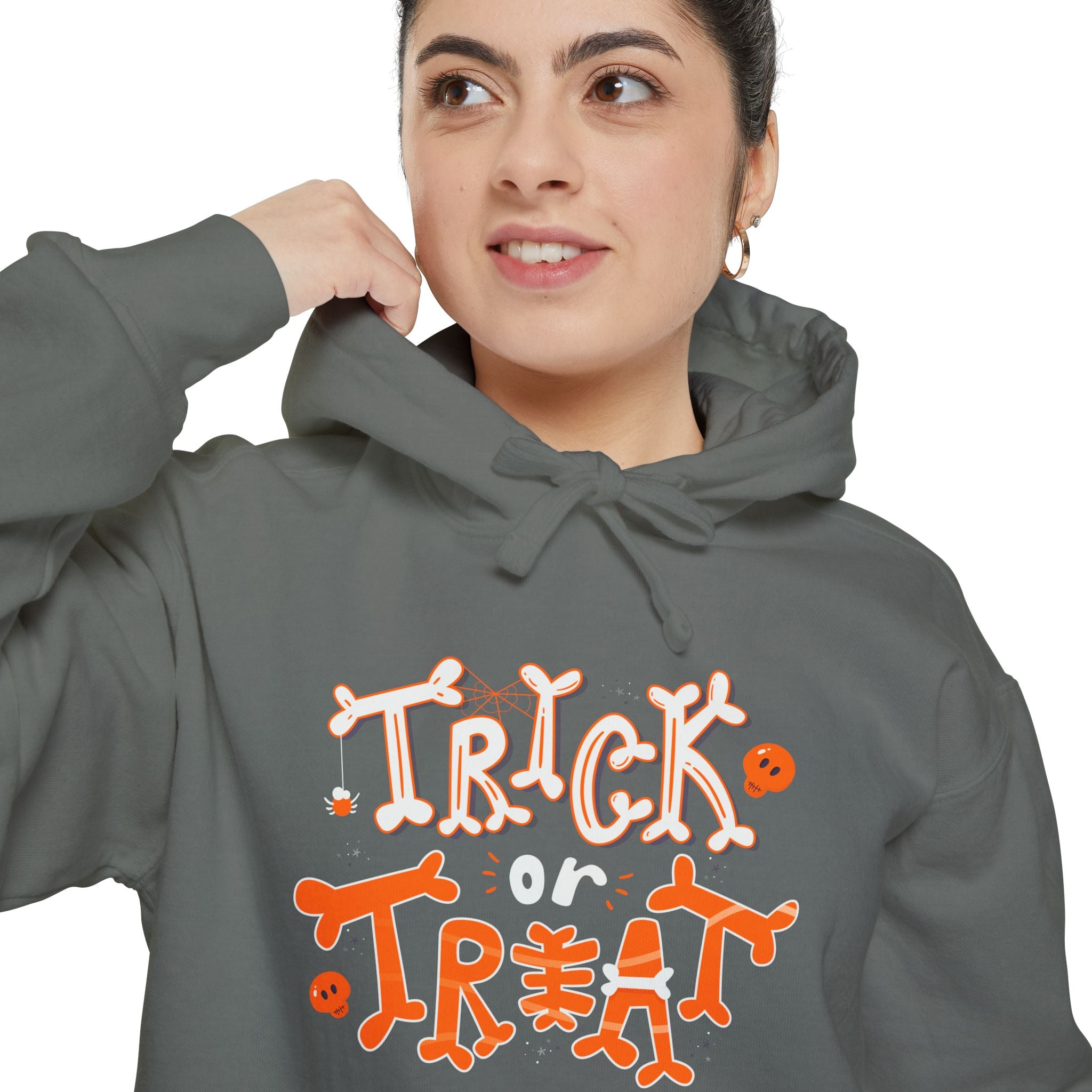Halloween Trick or Treat | Unisex Garment-Dyed Hoodie