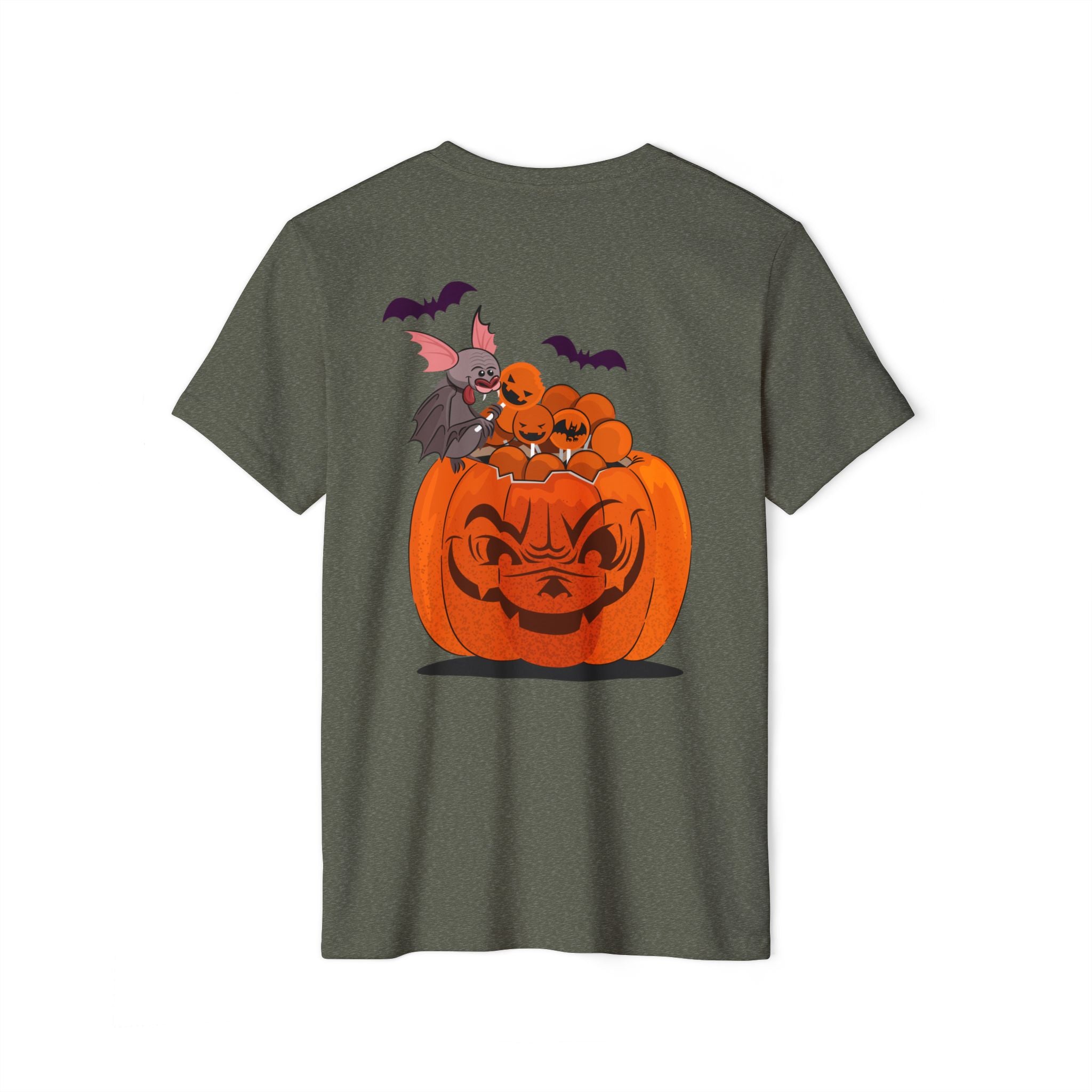 Halloween Trick or Treat | Unisex Recycled Organic T-Shirt