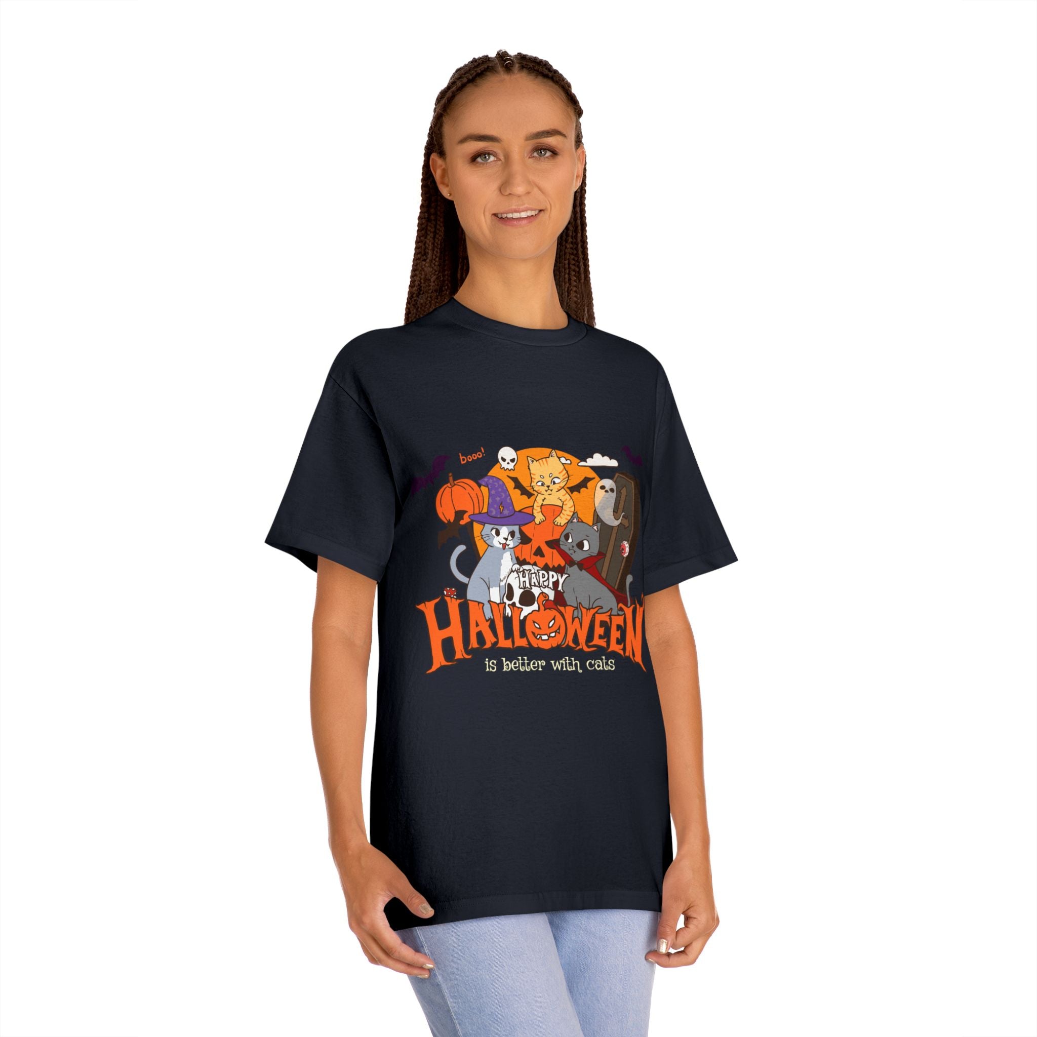 Halloween is Better with Cats | Unisex Classic Tee