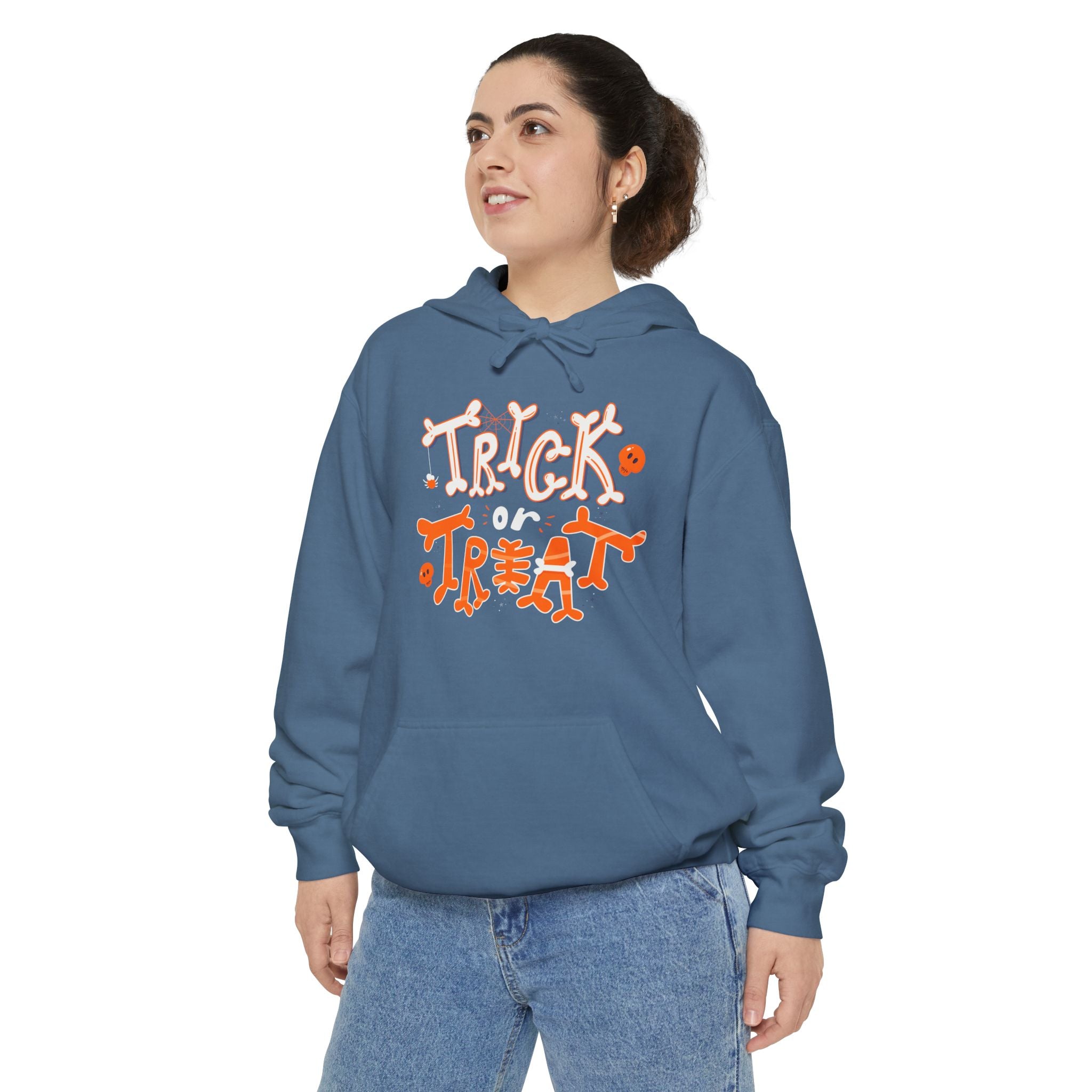 Halloween Trick or Treat | Unisex Garment-Dyed Hoodie