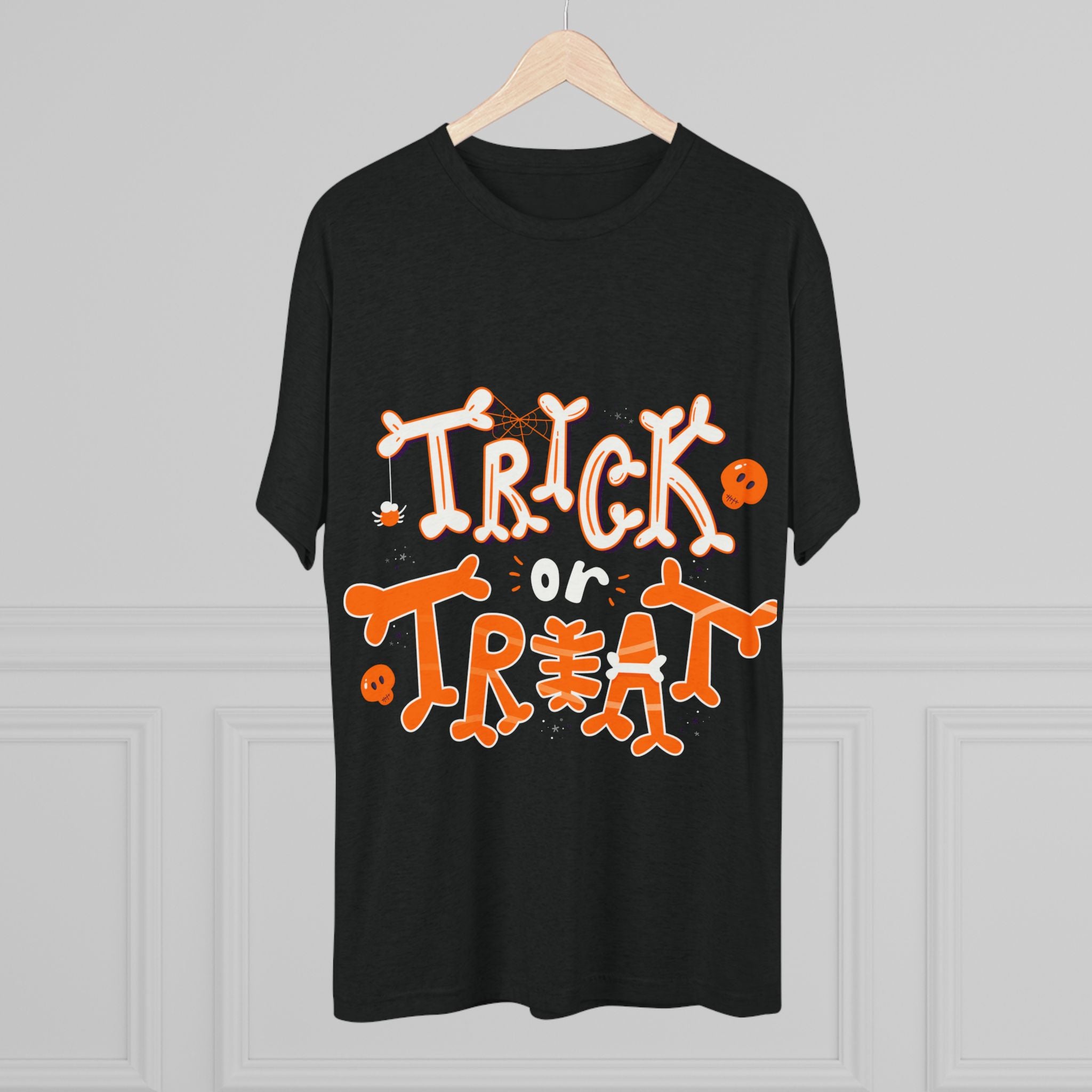 Halloween Trick or Treat | Unisex Tri-Blend Crew Tee