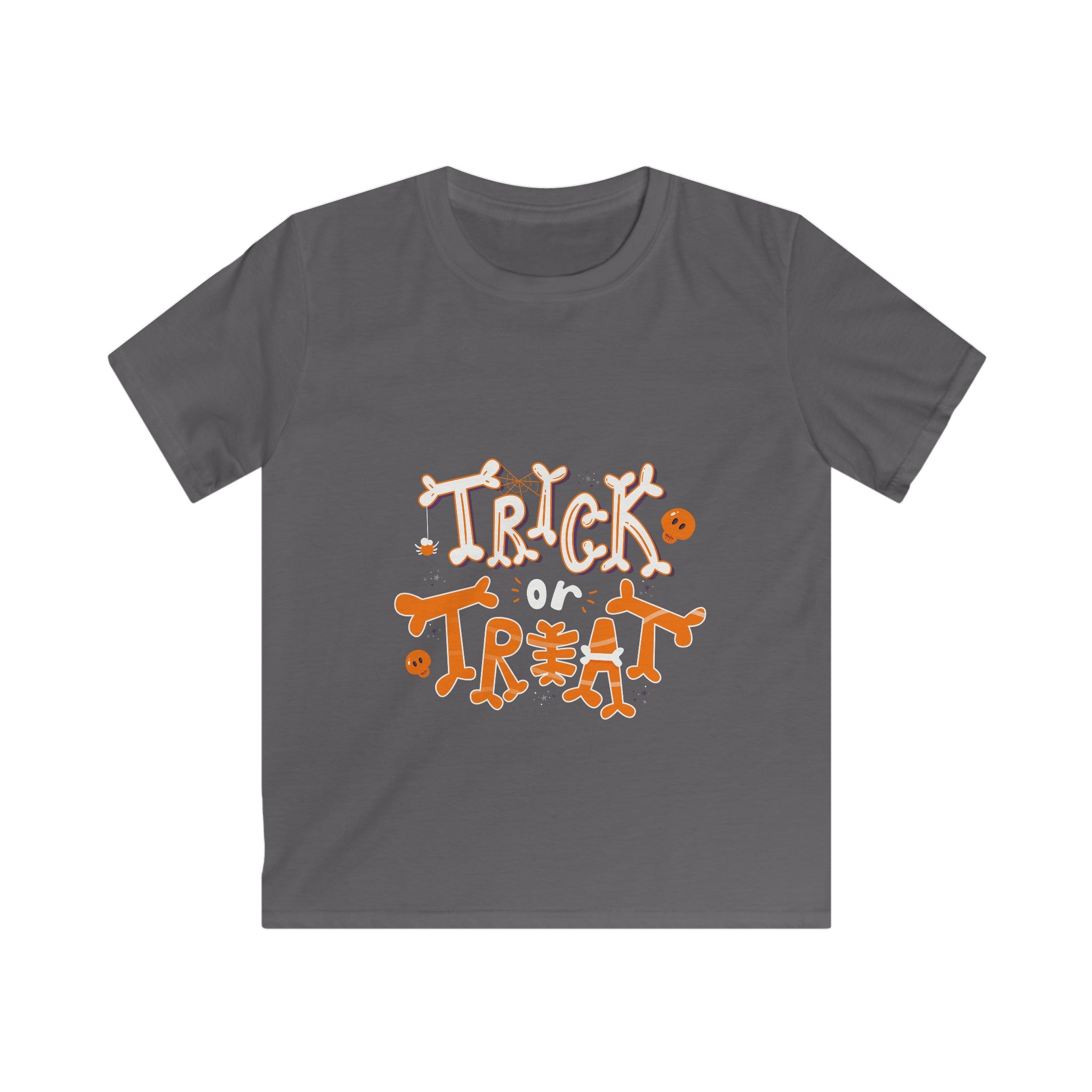 Halloween with Pumpkins | Kids Softstyle Tee