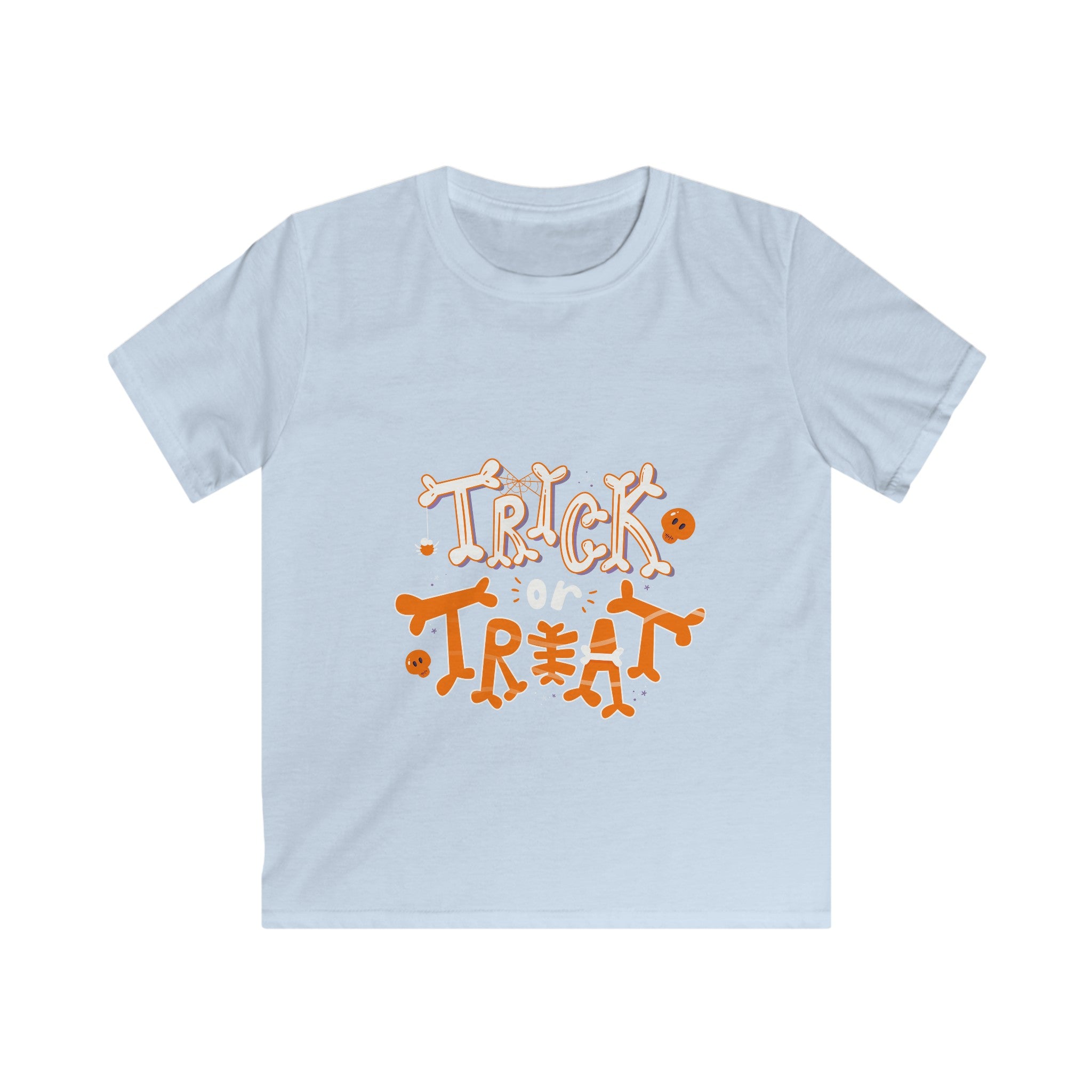 Halloween with Pumpkins | Kids Softstyle Tee