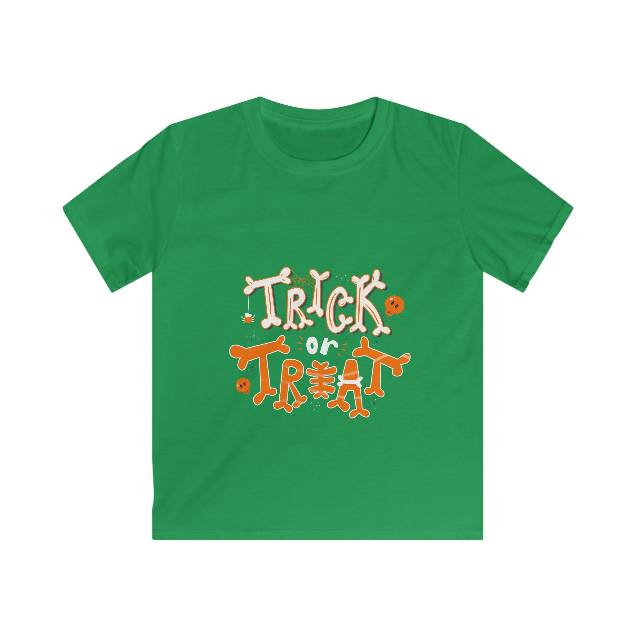 Halloween with Pumpkins | Kids Softstyle Tee