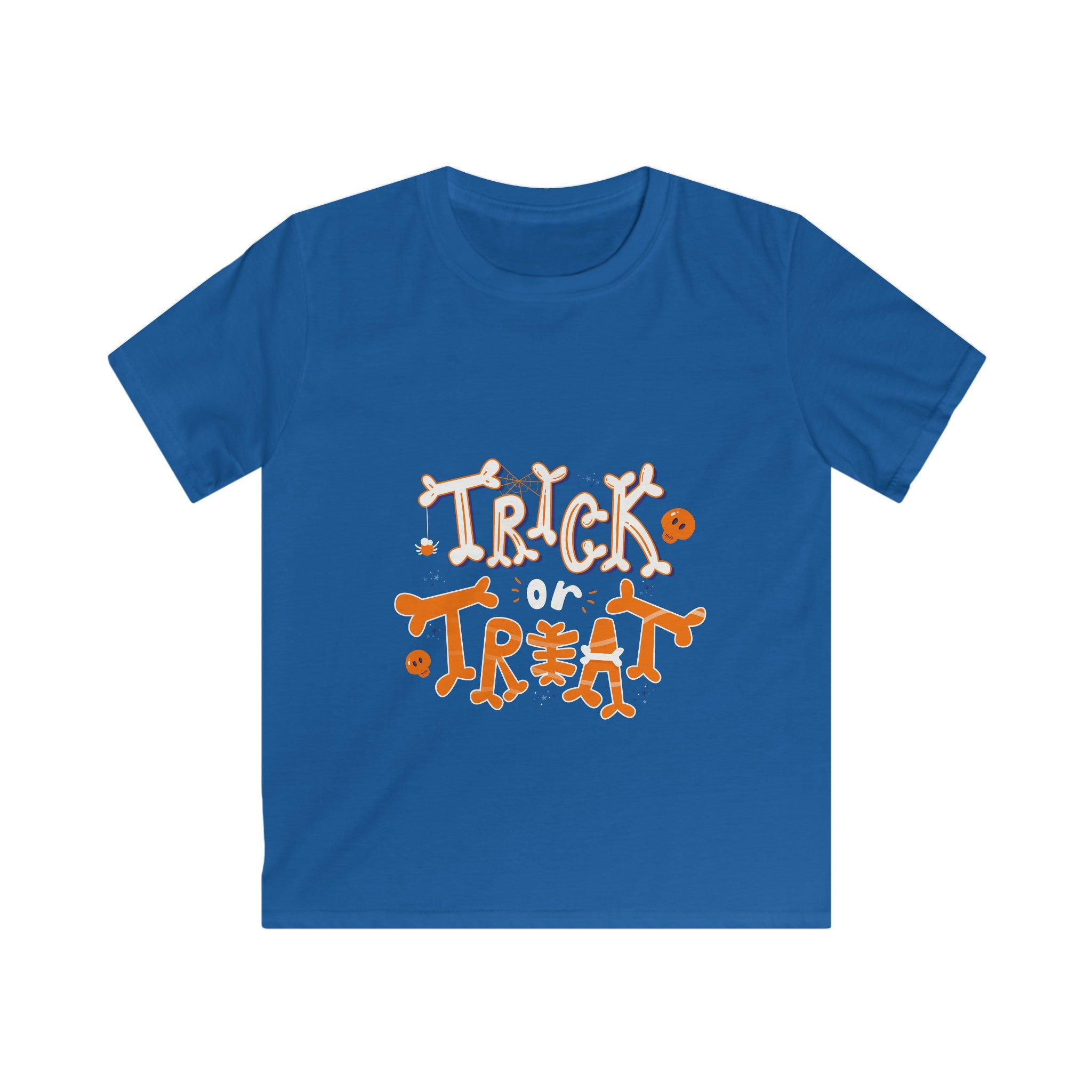 Halloween with Pumpkins | Kids Softstyle Tee