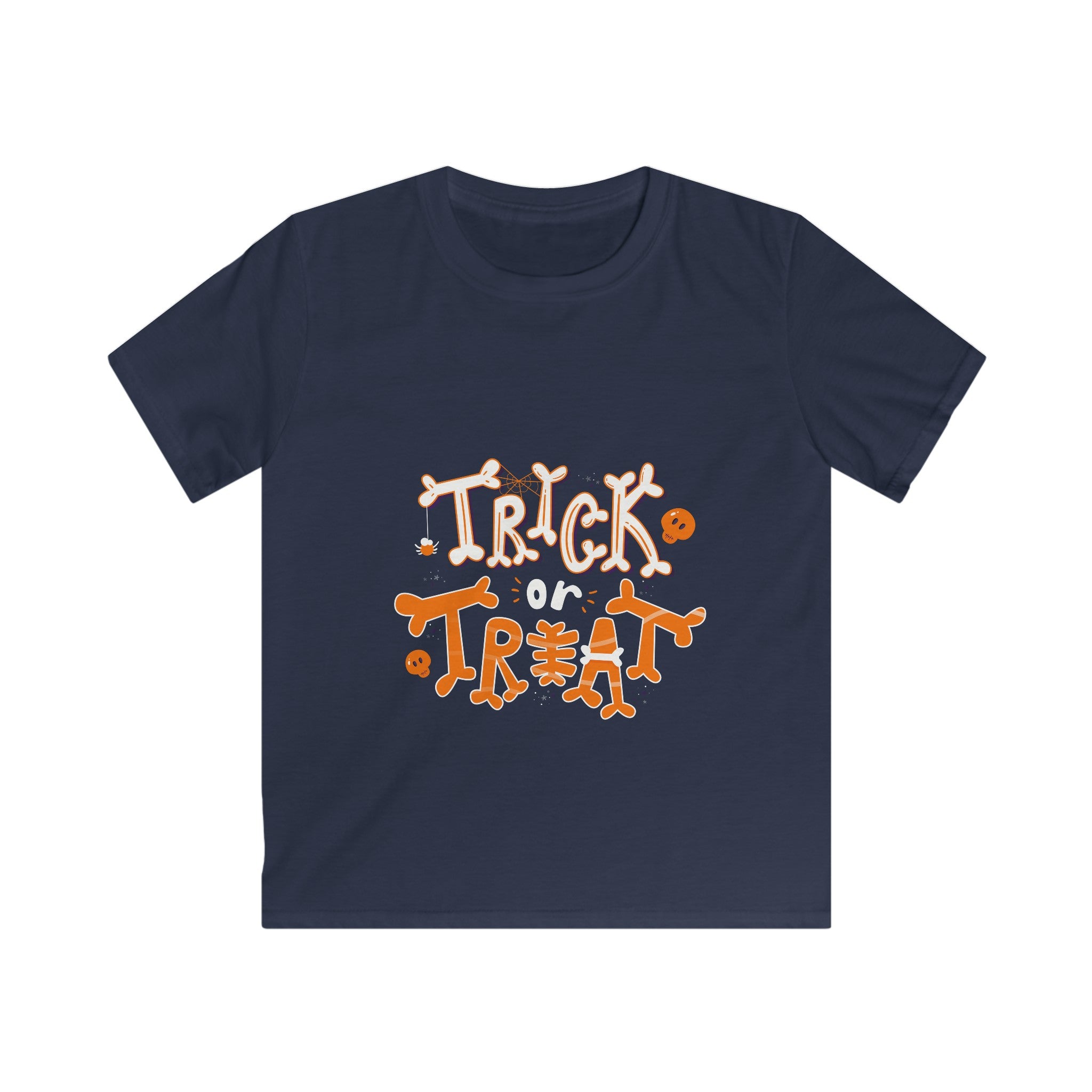 Halloween with Pumpkins | Kids Softstyle Tee