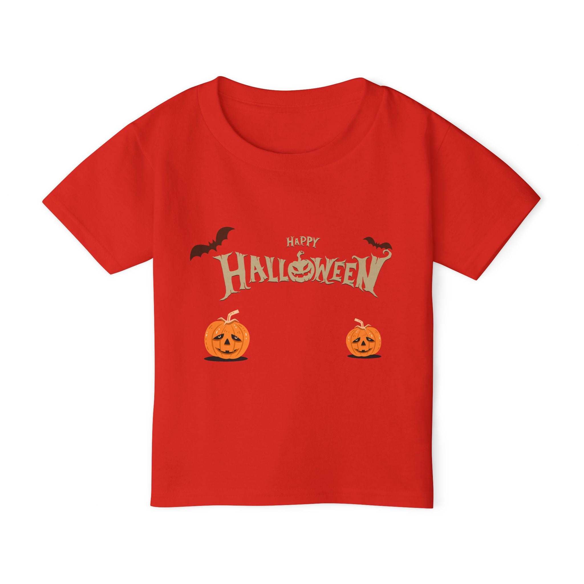 Halloween with Pumpkins | Heavy Cotton Toddler T-shirt