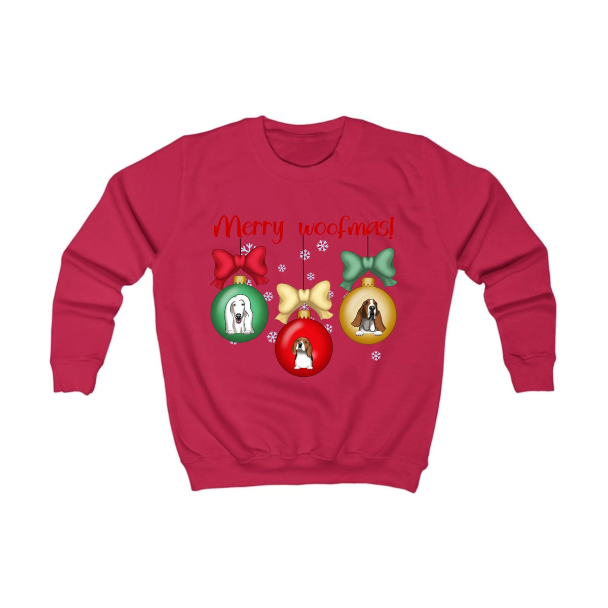 Merry Woofmas | Kids Sweatshirt