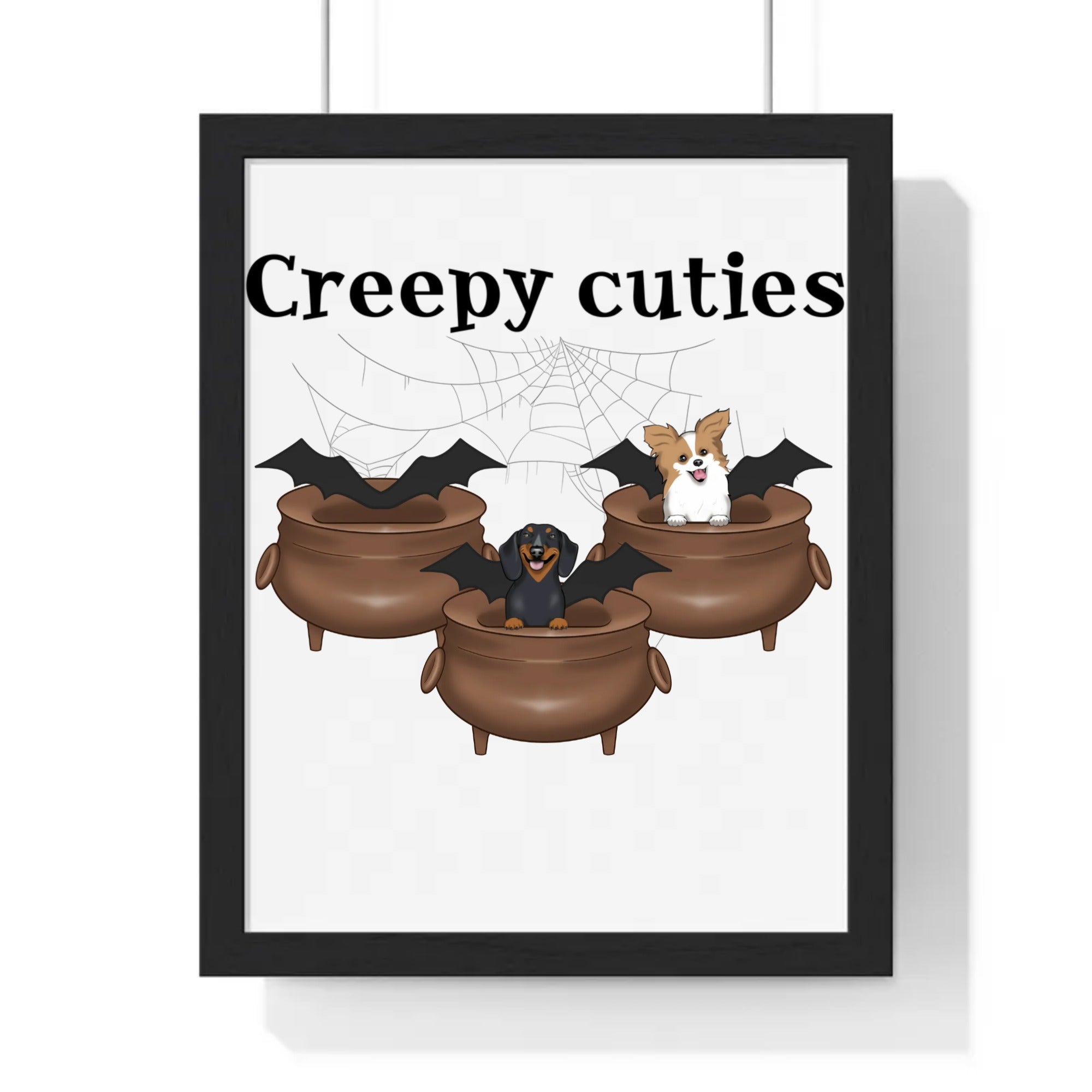 Creepy Cuties | Vertical Framed Poster