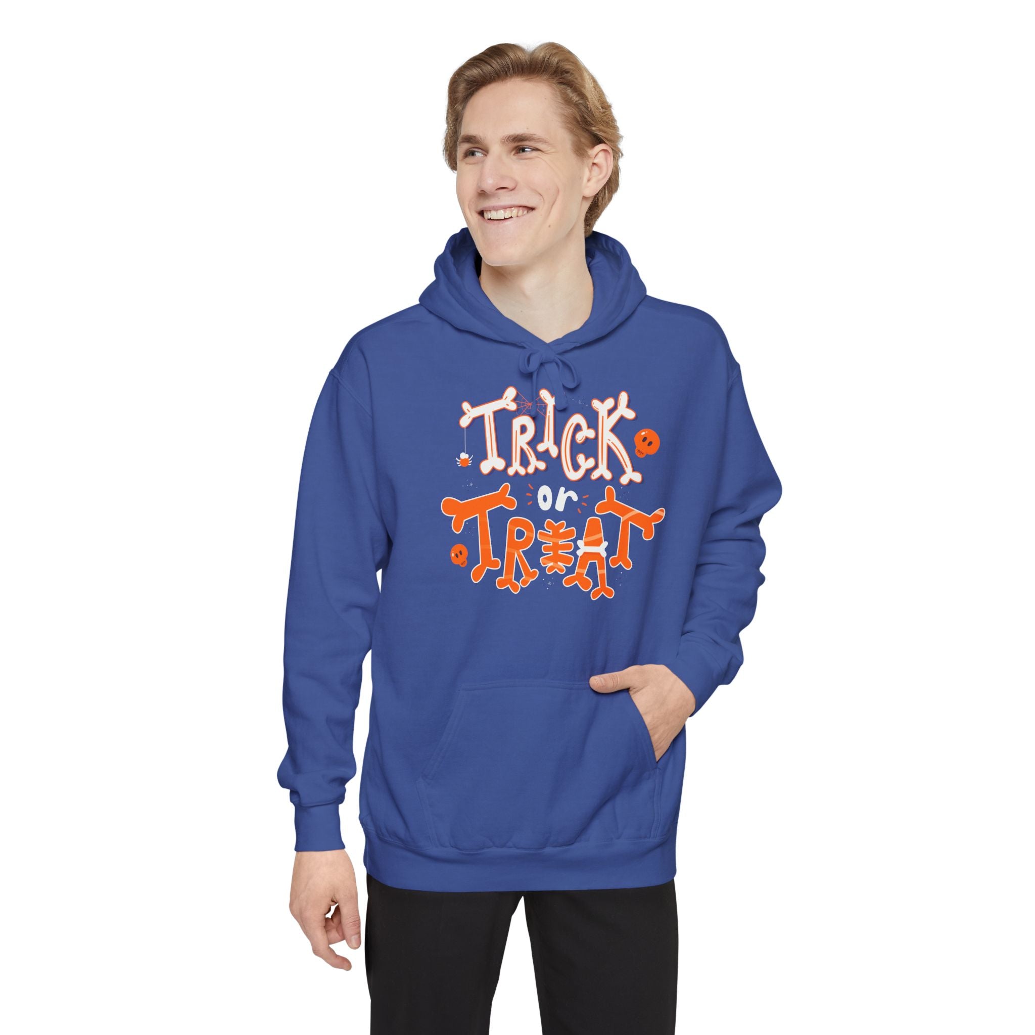Halloween Trick or Treat | Unisex Garment-Dyed Hoodie