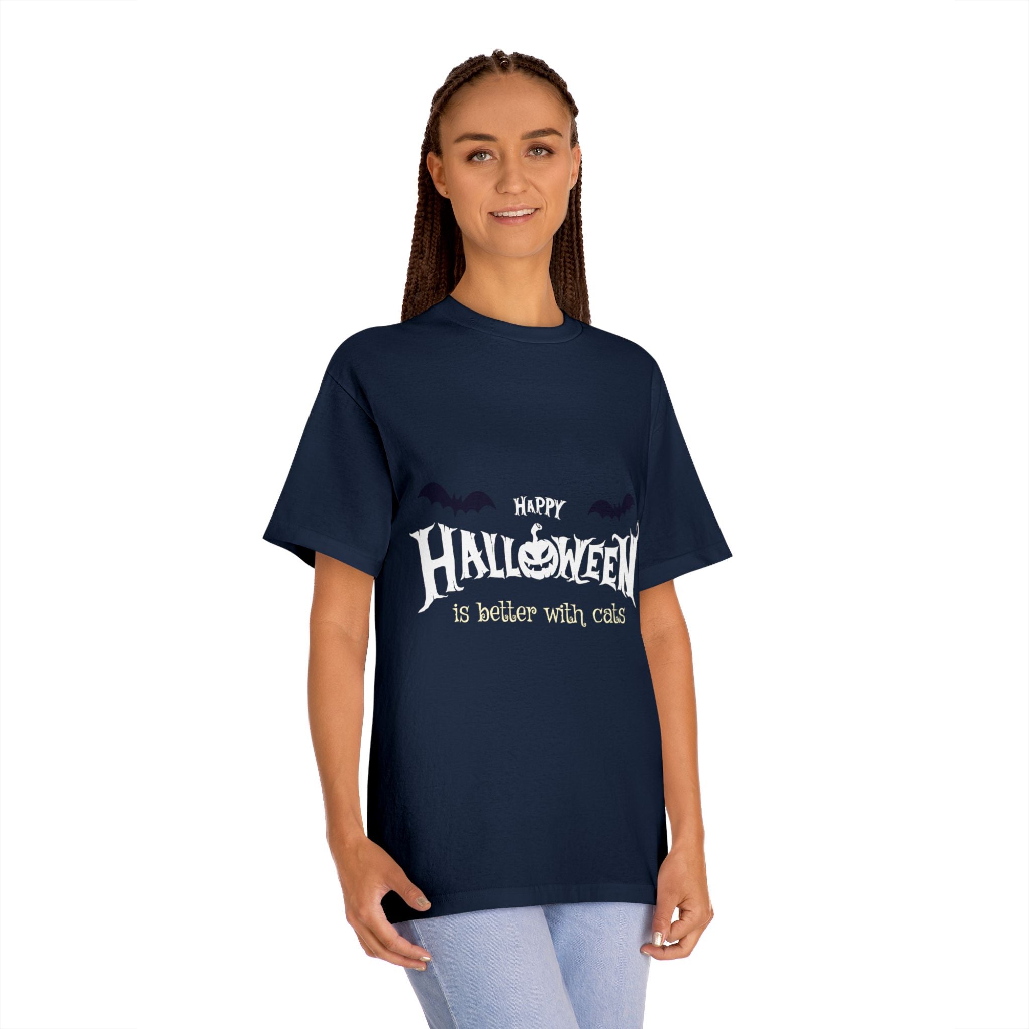 Halloween with Witch's Cats | Unisex Classic Tee