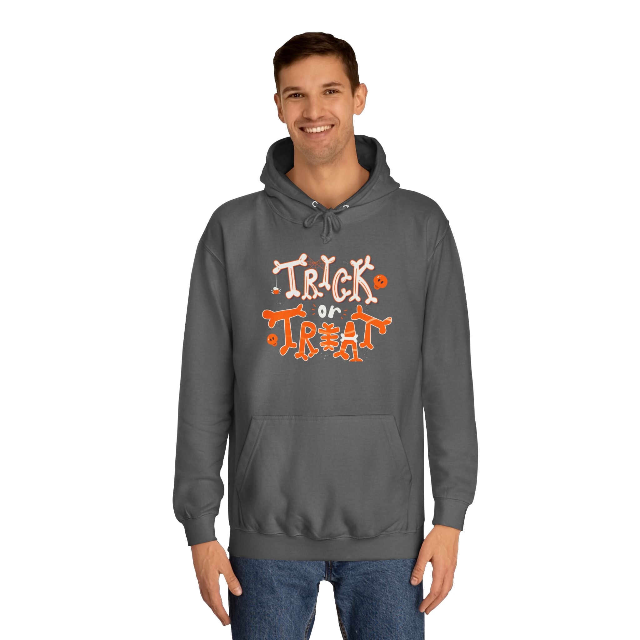 Halloween Trick or Treat | Unisex College Hoodie
