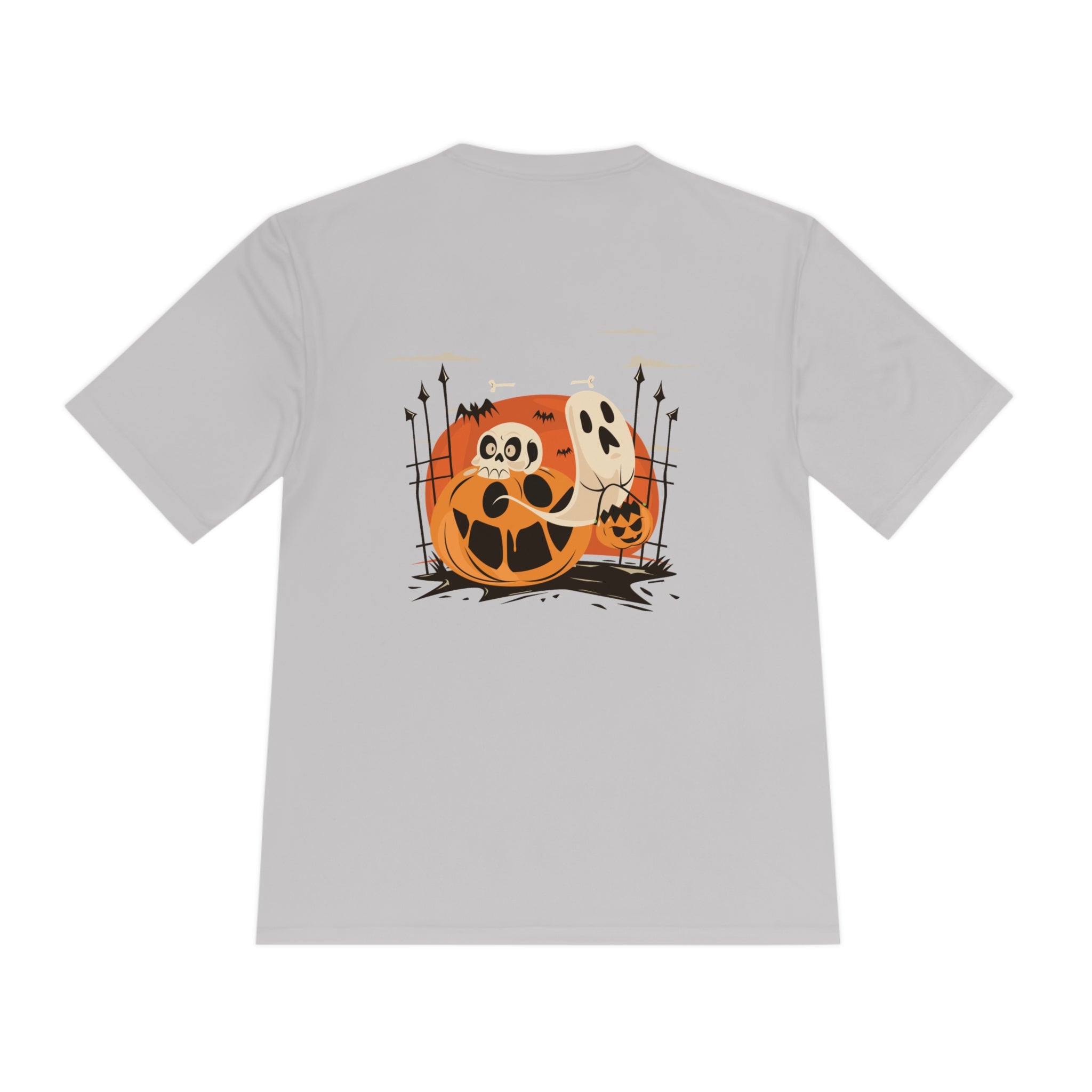 Halloween with Pumpkins | Unisex Moisture Wicking Tee