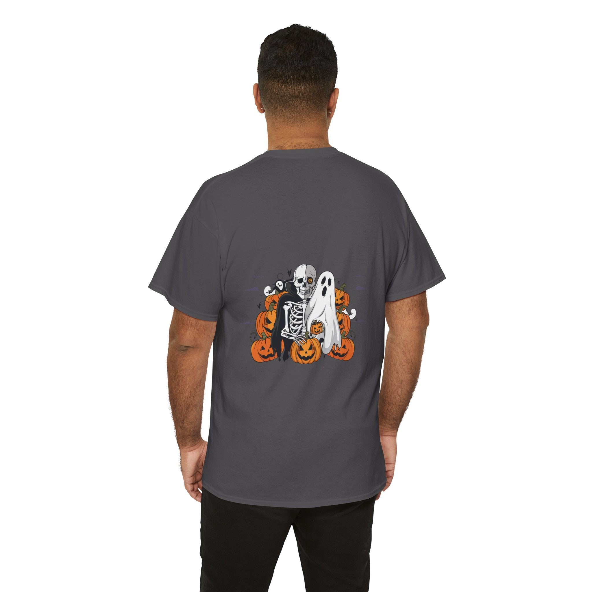Halloween with Bats | Unisex Heavy Cotton Tee