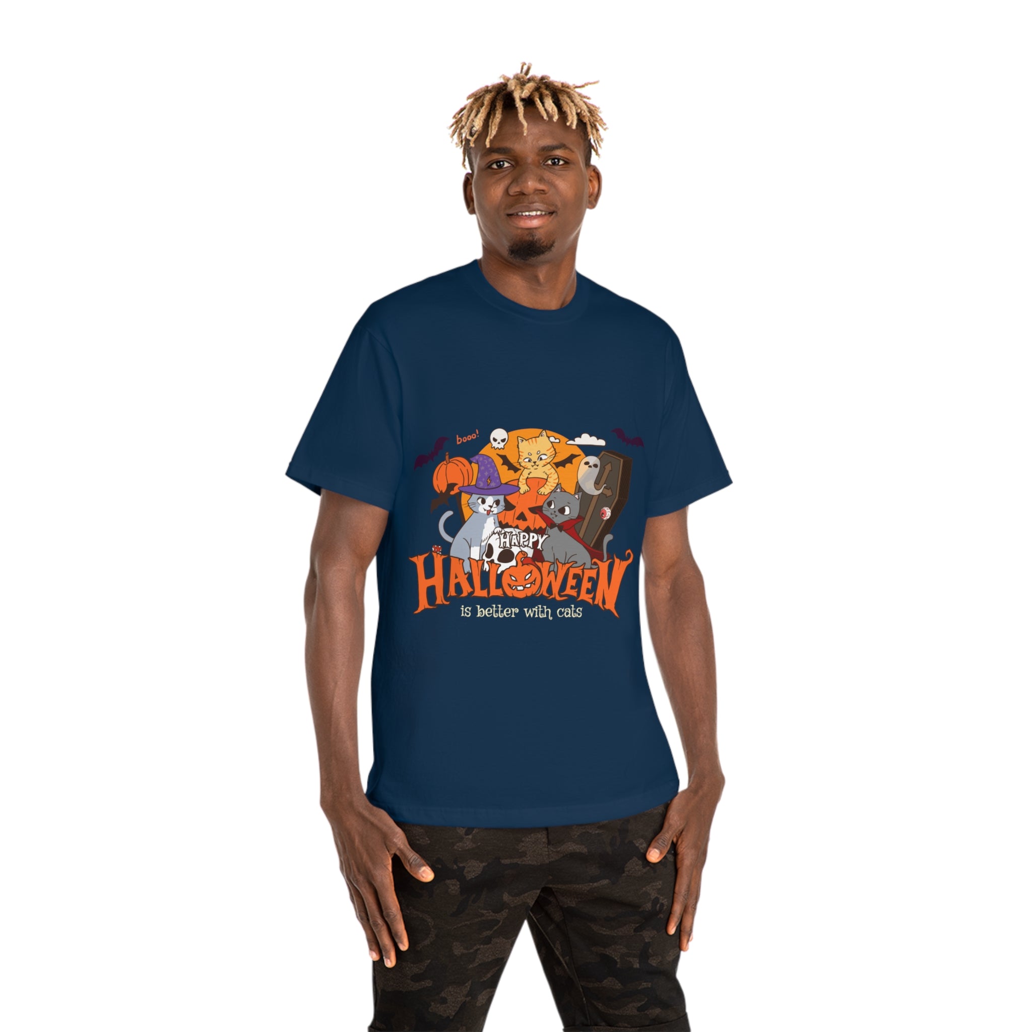 Halloween is Better with Cats | Unisex Hammer™ T-shirt