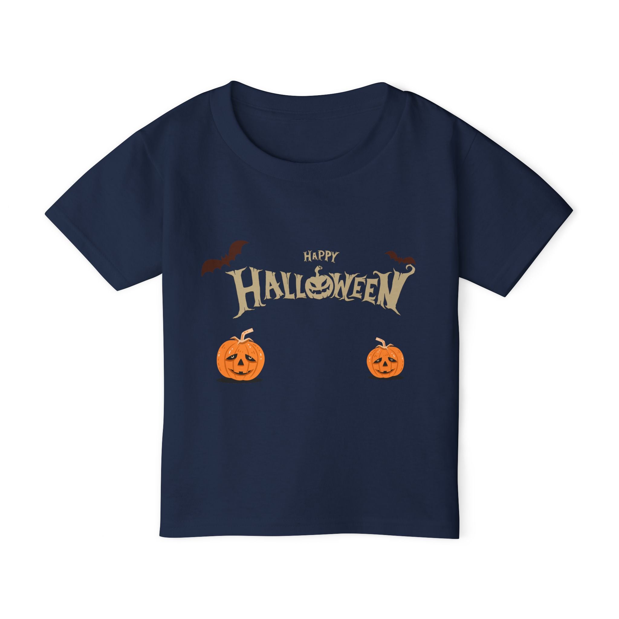 Halloween with Pumpkins | Heavy Cotton Toddler T-shirt