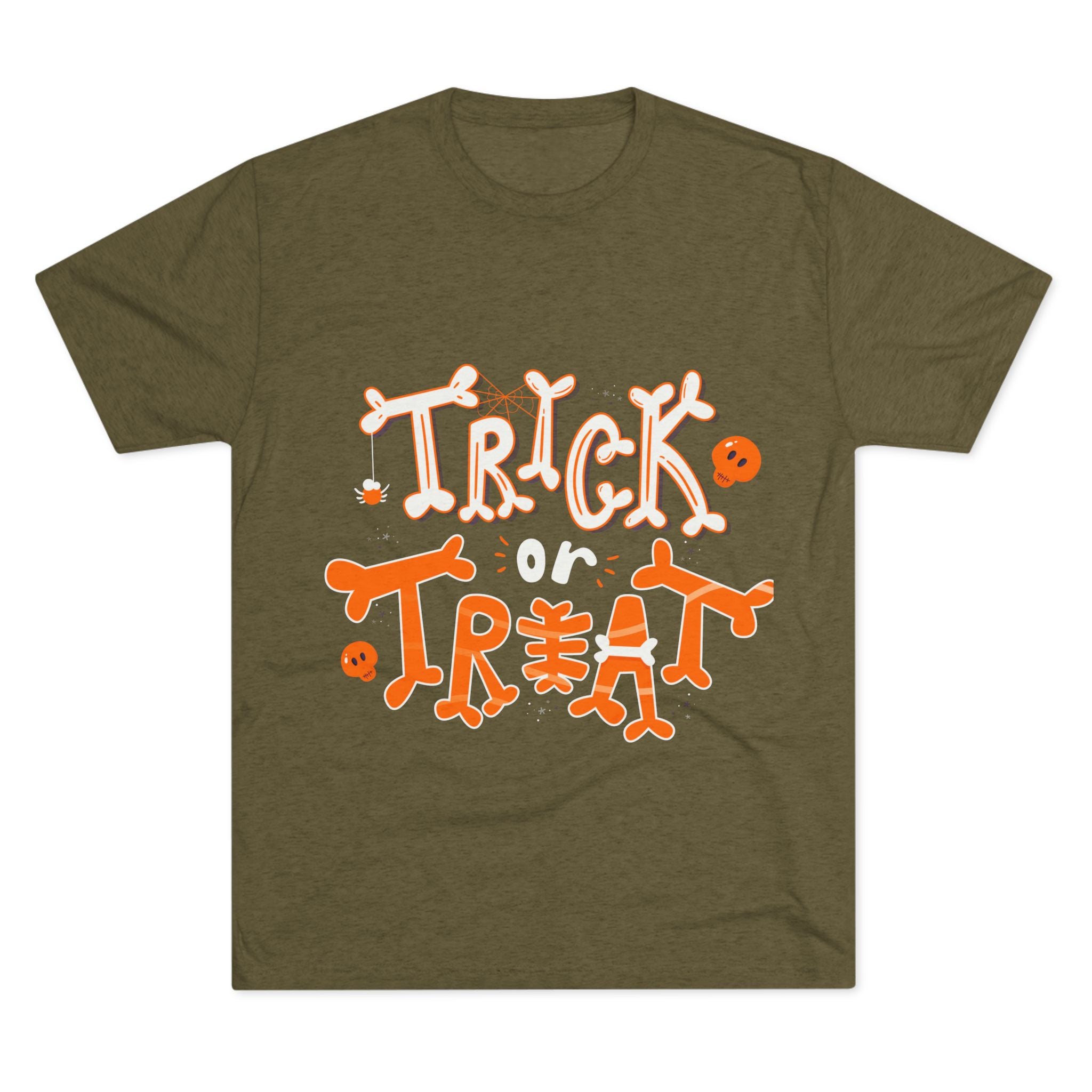 Halloween Trick or Treat | Unisex Tri-Blend Crew Tee