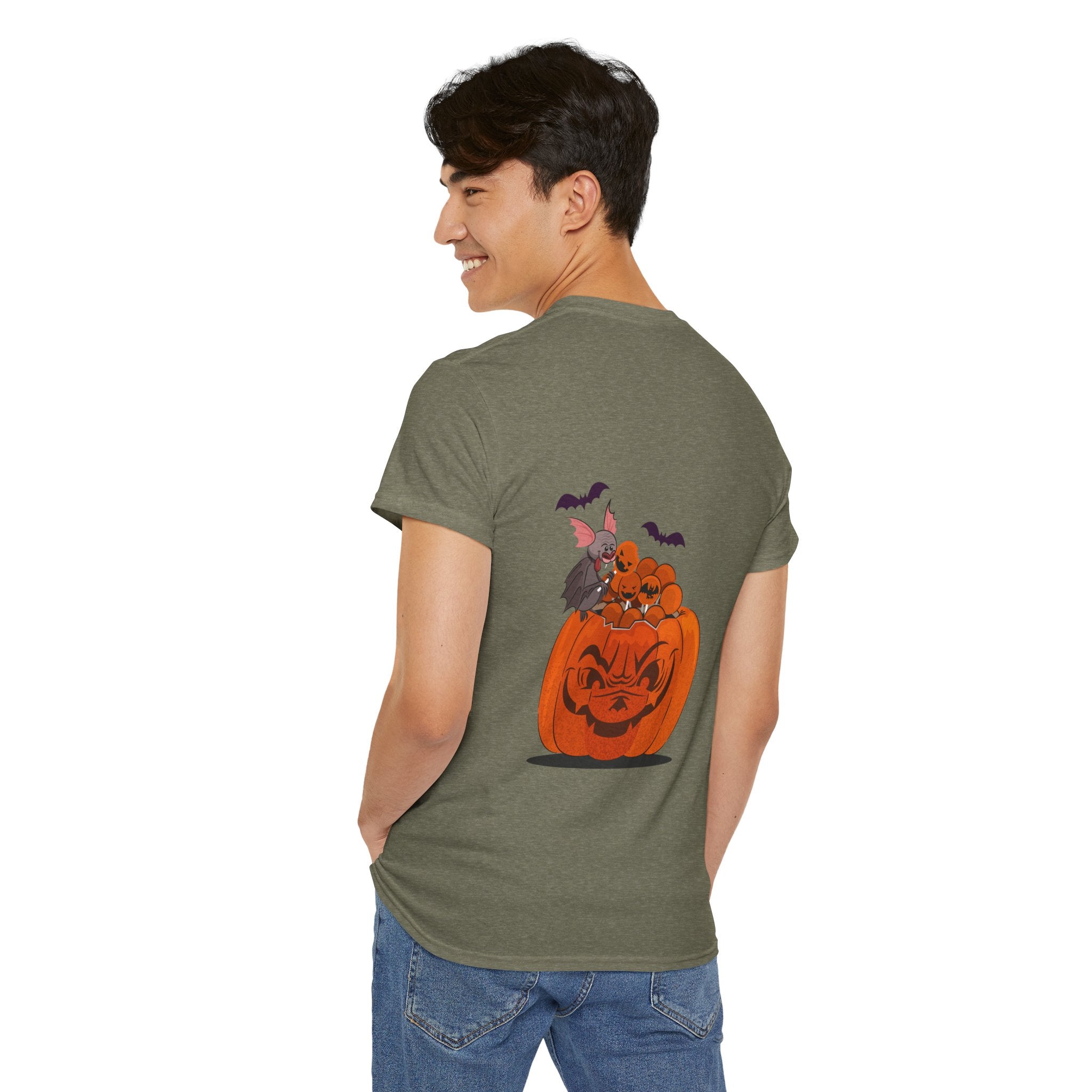 Halloween Trick or Treat | Unisex Heavy Cotton Tee