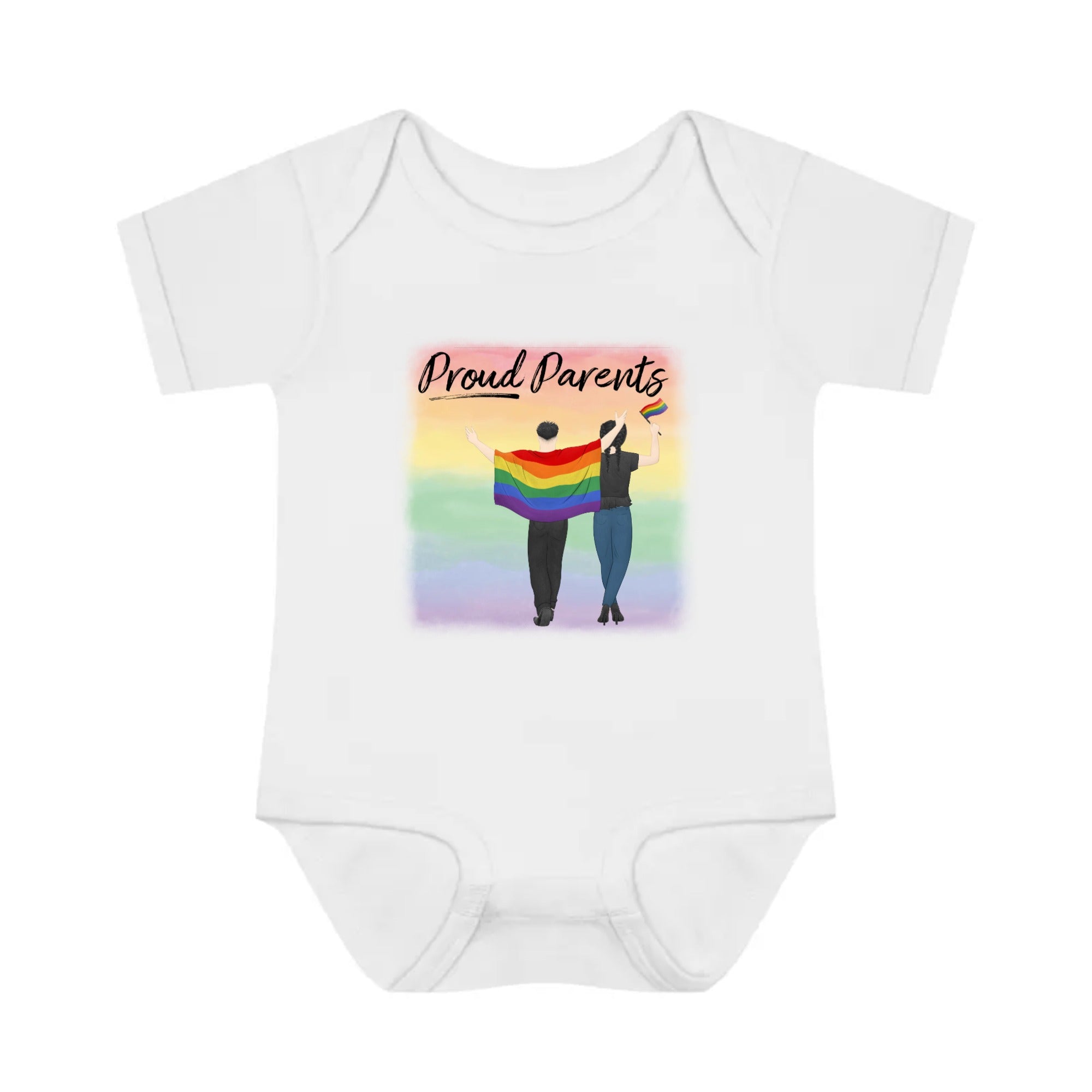 Proud Parents | Infant Baby Rib Bodysuit