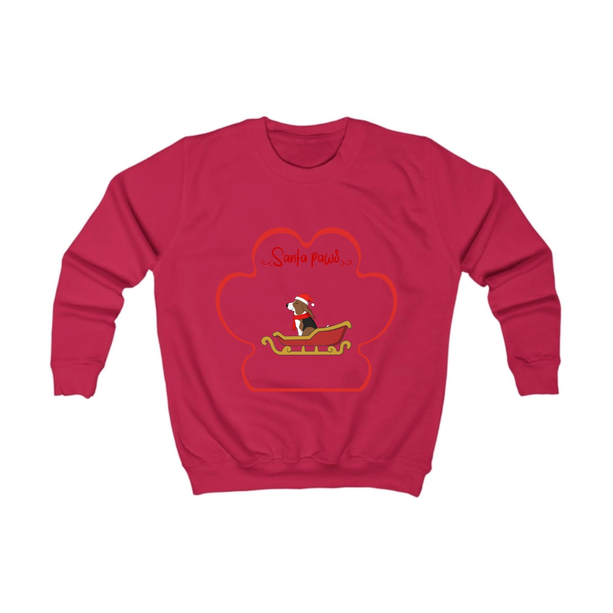 Santa Paws | Kids Sweatshirt