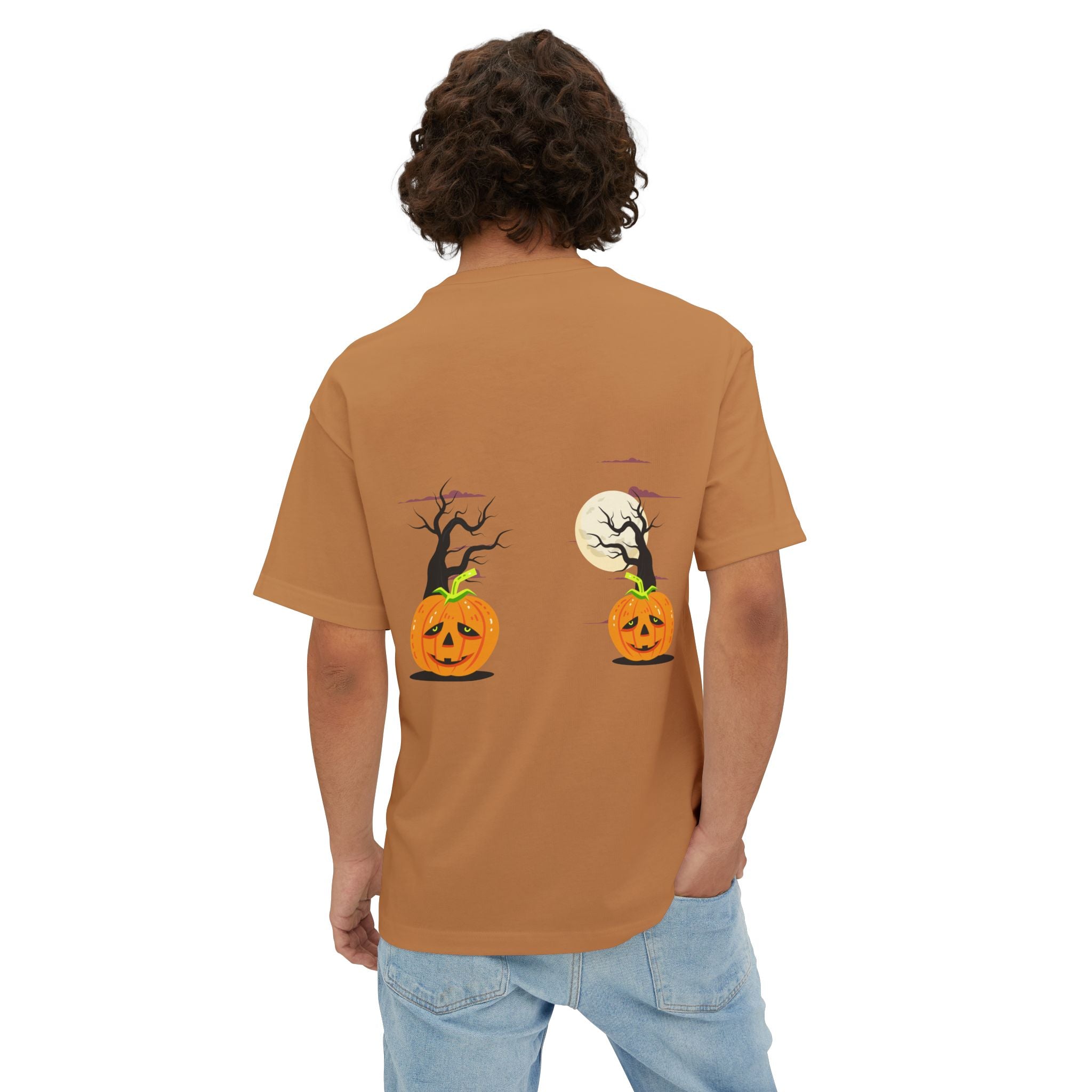 Halloween is Better with Cats | Unisex Oversized Boxy Tee