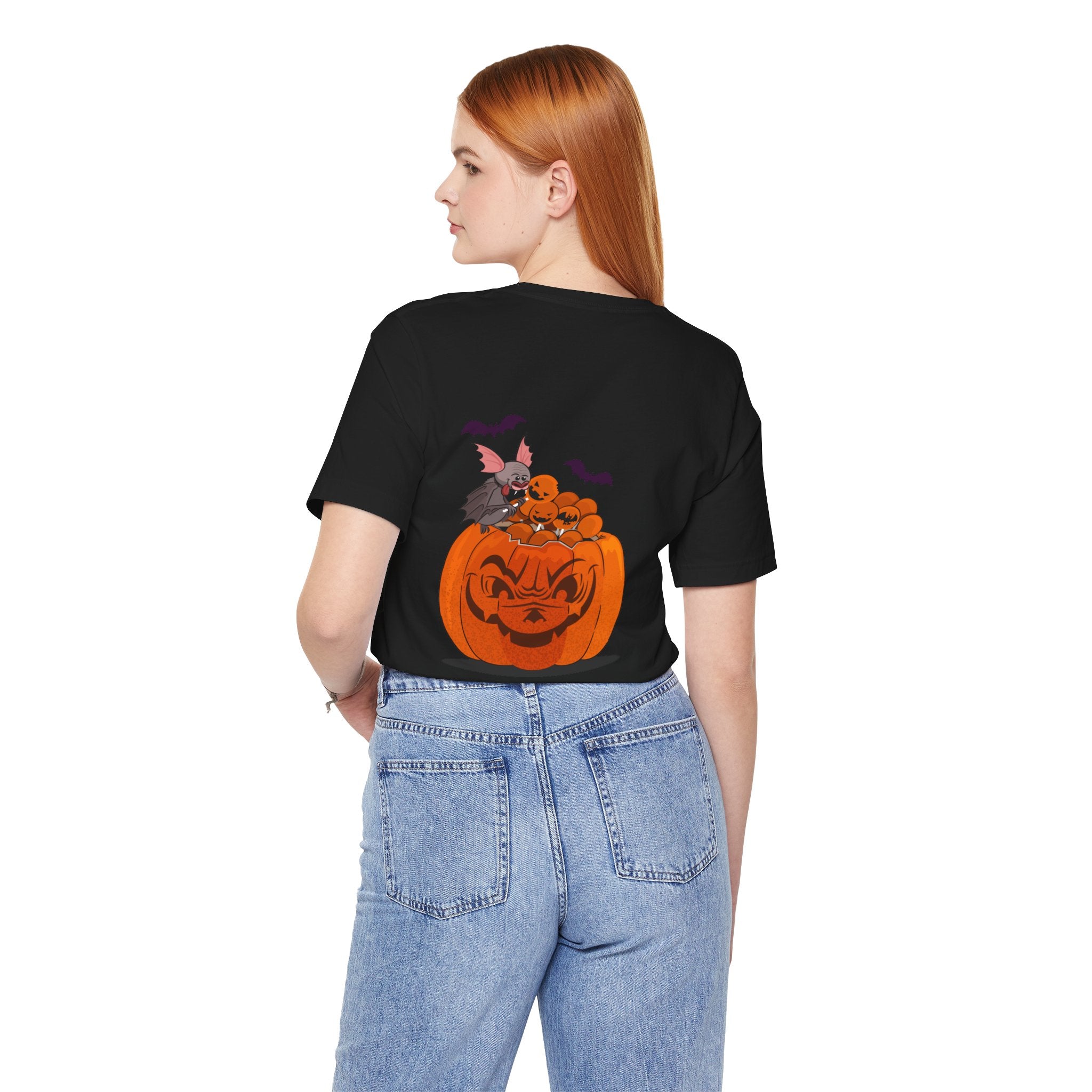 Halloween Trick or Treat  | Unisex Jersey Short Sleeve Tee