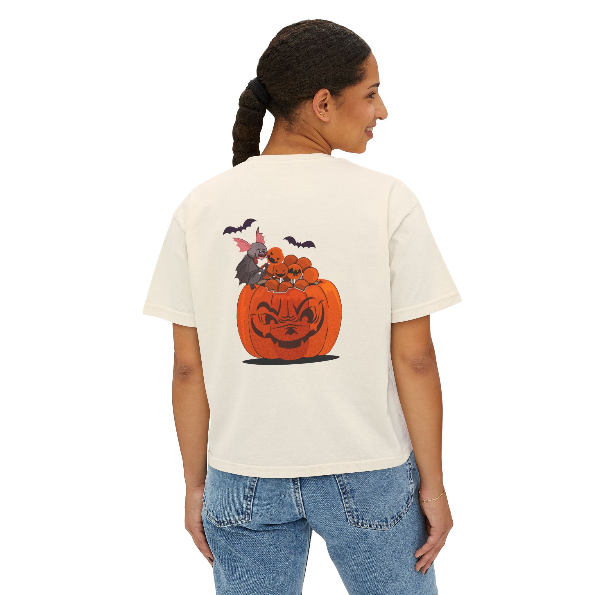Halloween Trick or Treat | Women's Boxy Tee