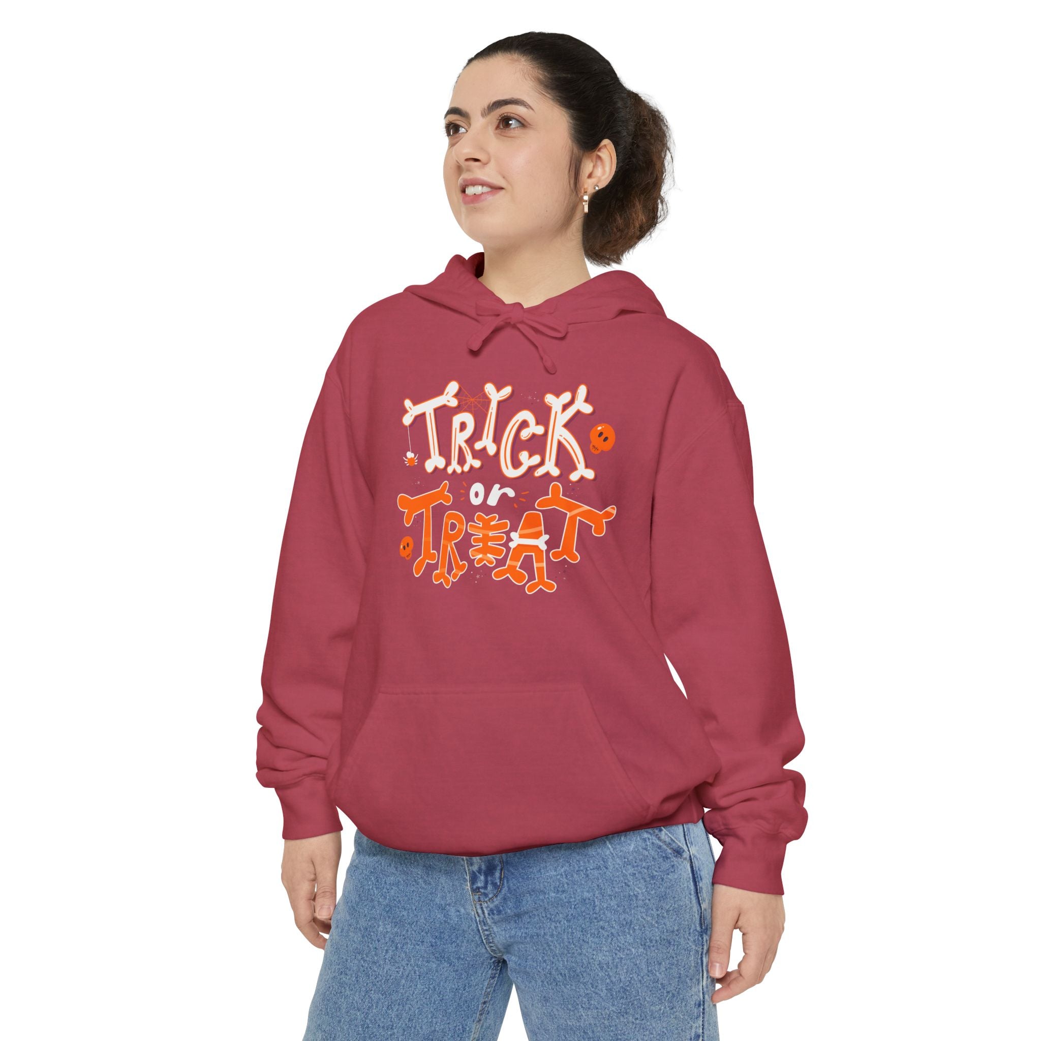 Halloween Trick or Treat | Unisex Garment-Dyed Hoodie